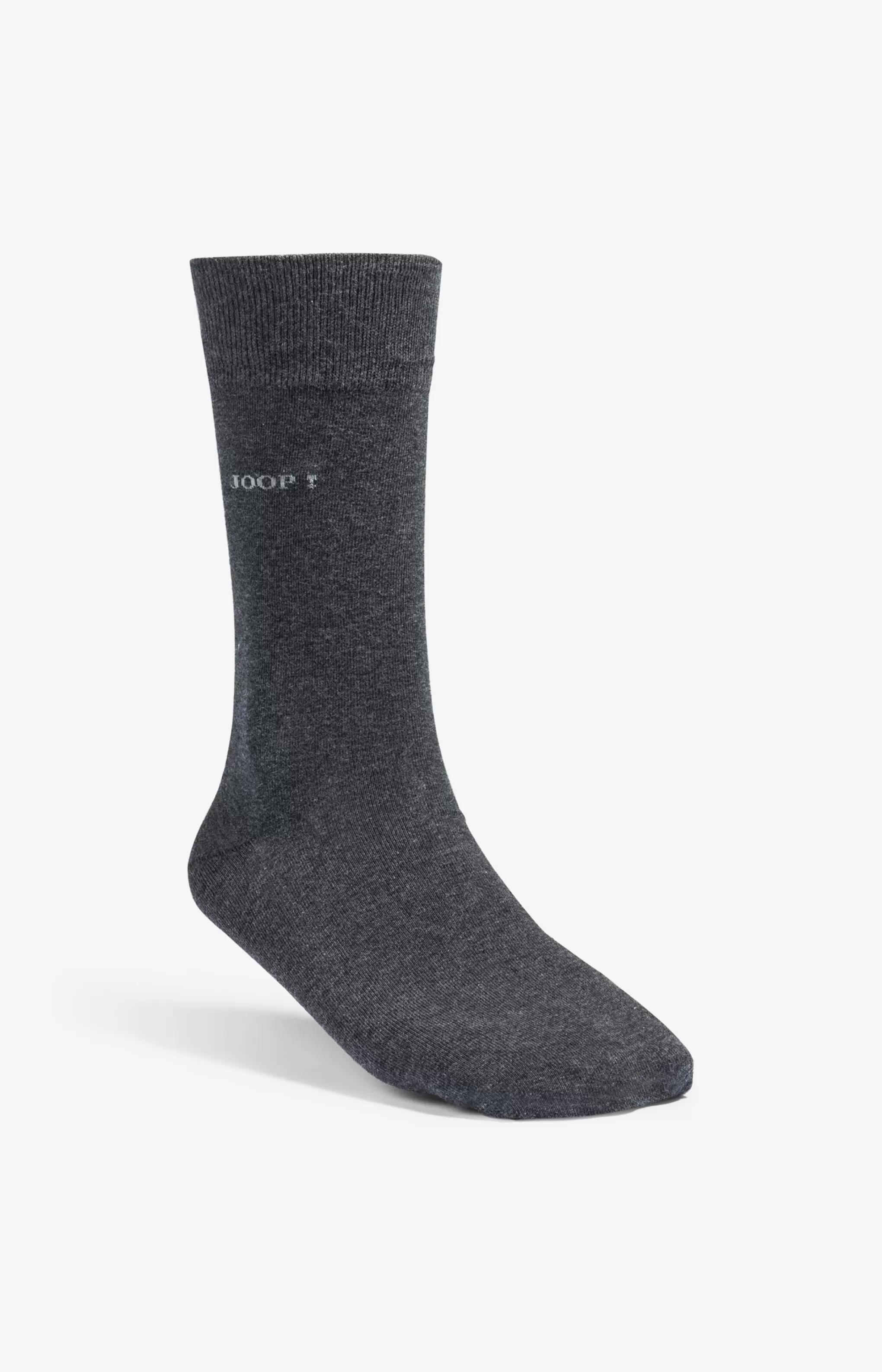 Socks*JOOP Socks 2-pack finest organic cotton socks in dark grey