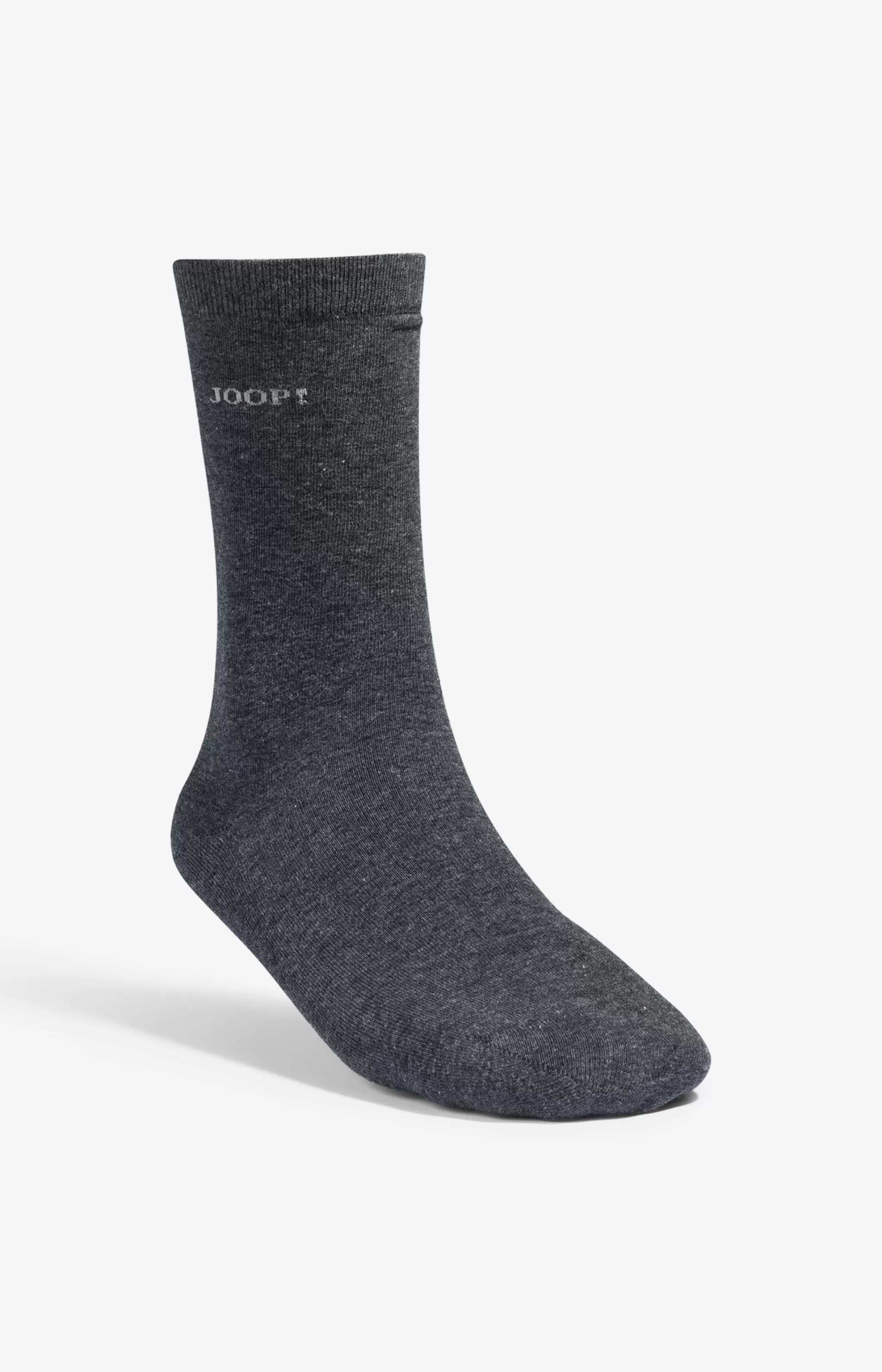 Socks*JOOP Socks 2-pack finest organic cotton socks in dark grey