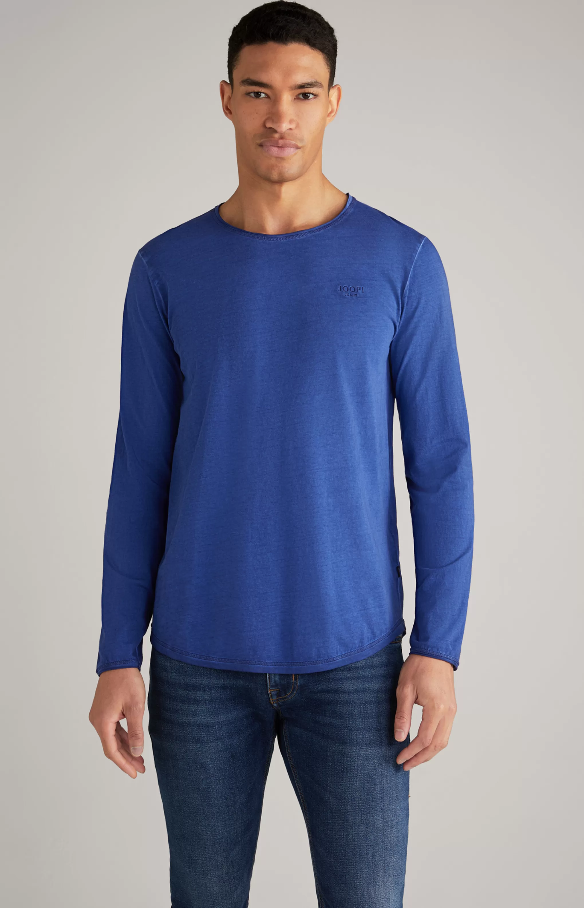Sweatshirts | T-shirts | Clothing*JOOP Sweatshirts | T-shirts | Clothing Carlos Long Sleeved Top in Royal Blue Melange