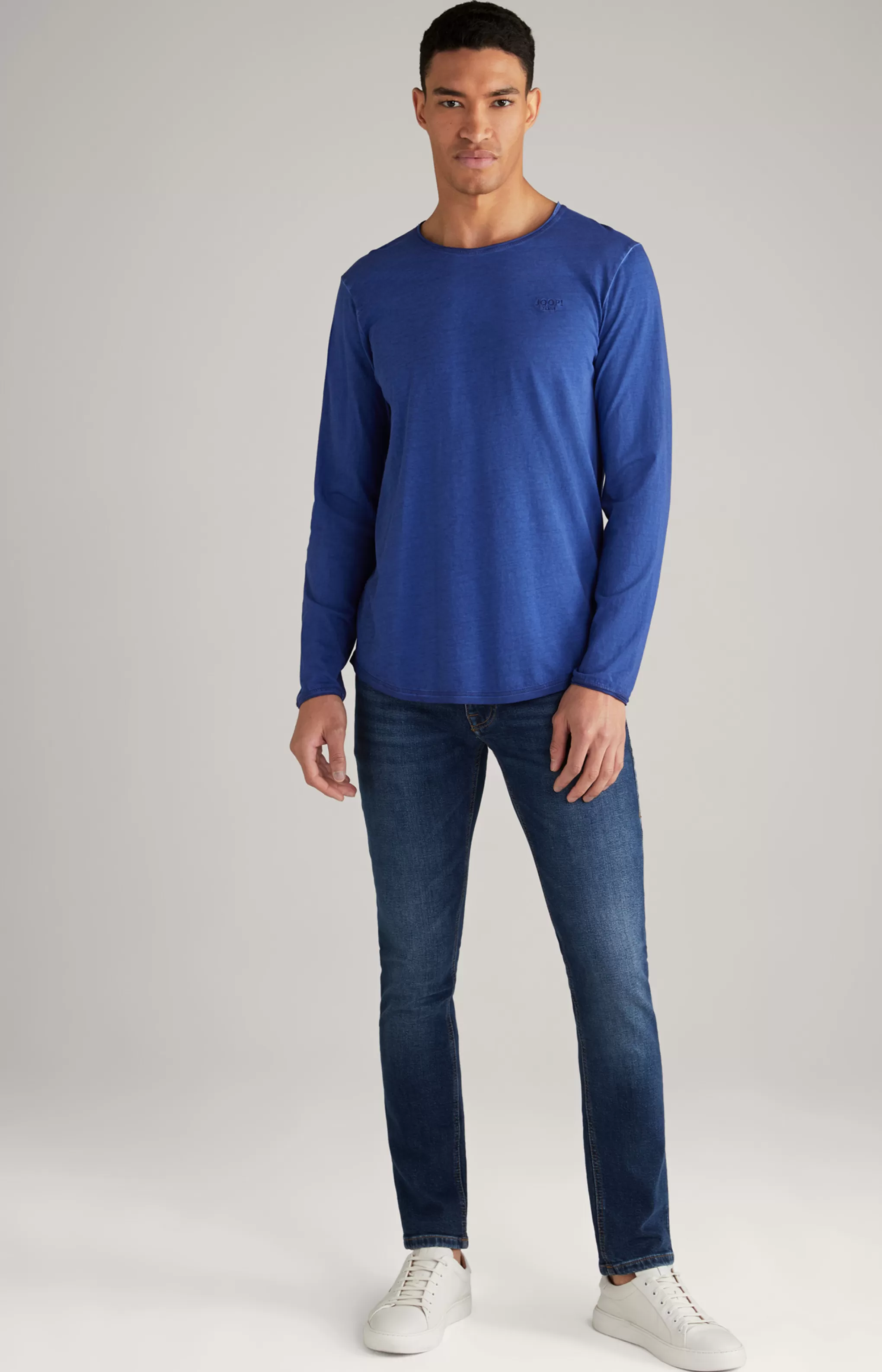 Sweatshirts | T-shirts | Clothing*JOOP Sweatshirts | T-shirts | Clothing Carlos Long Sleeved Top in Royal Blue Melange