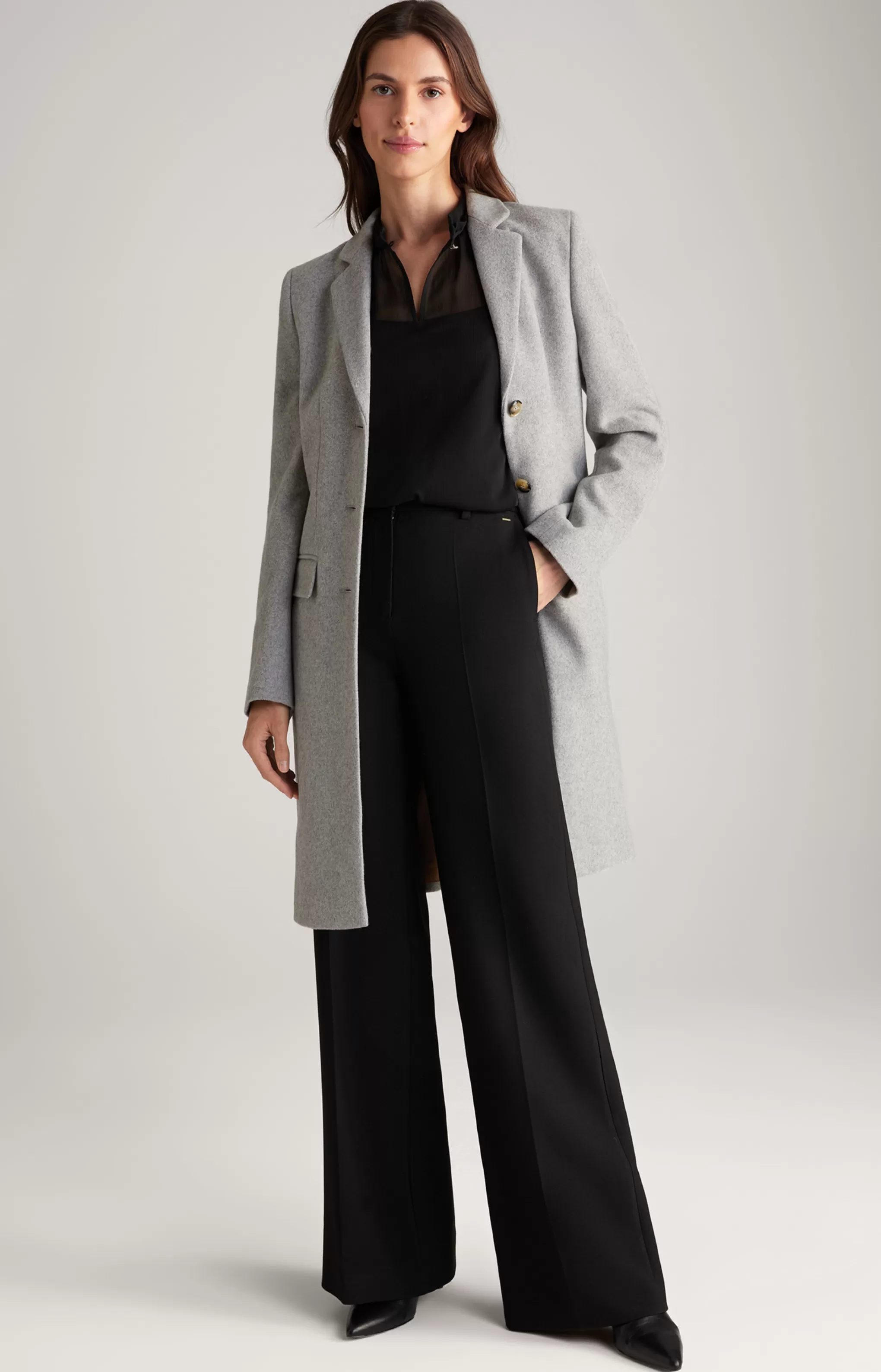 Jackets And Coats | Clothing*JOOP Jackets And Coats | Clothing Carly Coat in Grey Flecked