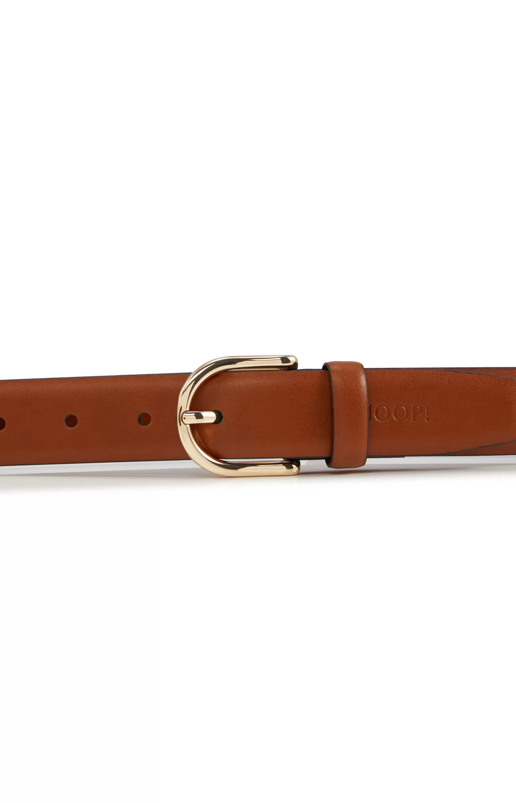 Belts*JOOP Belts Classic Leather Belt in Cognac