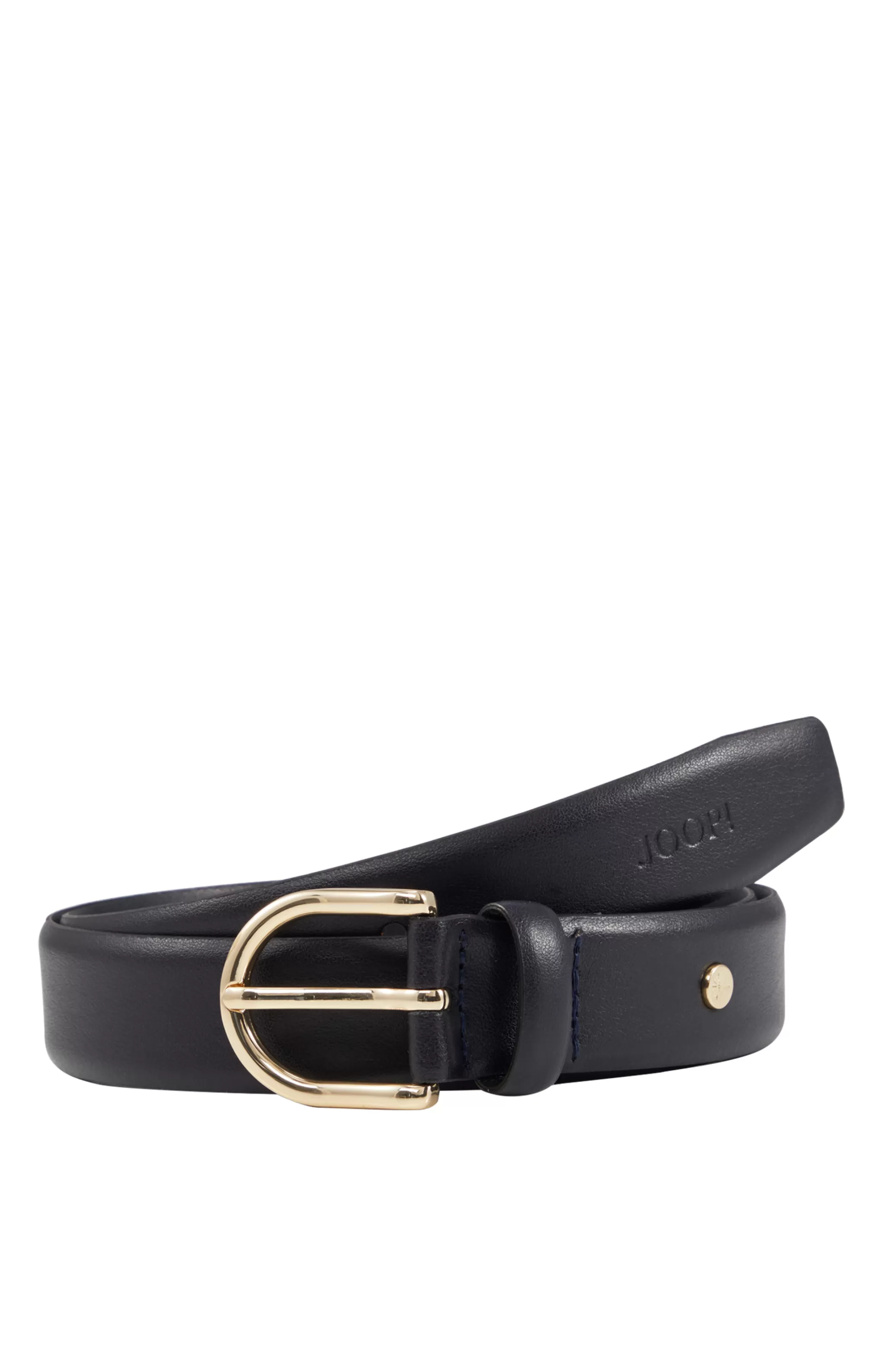 Belts*JOOP Belts Classic Leather Belt in Dark Blue