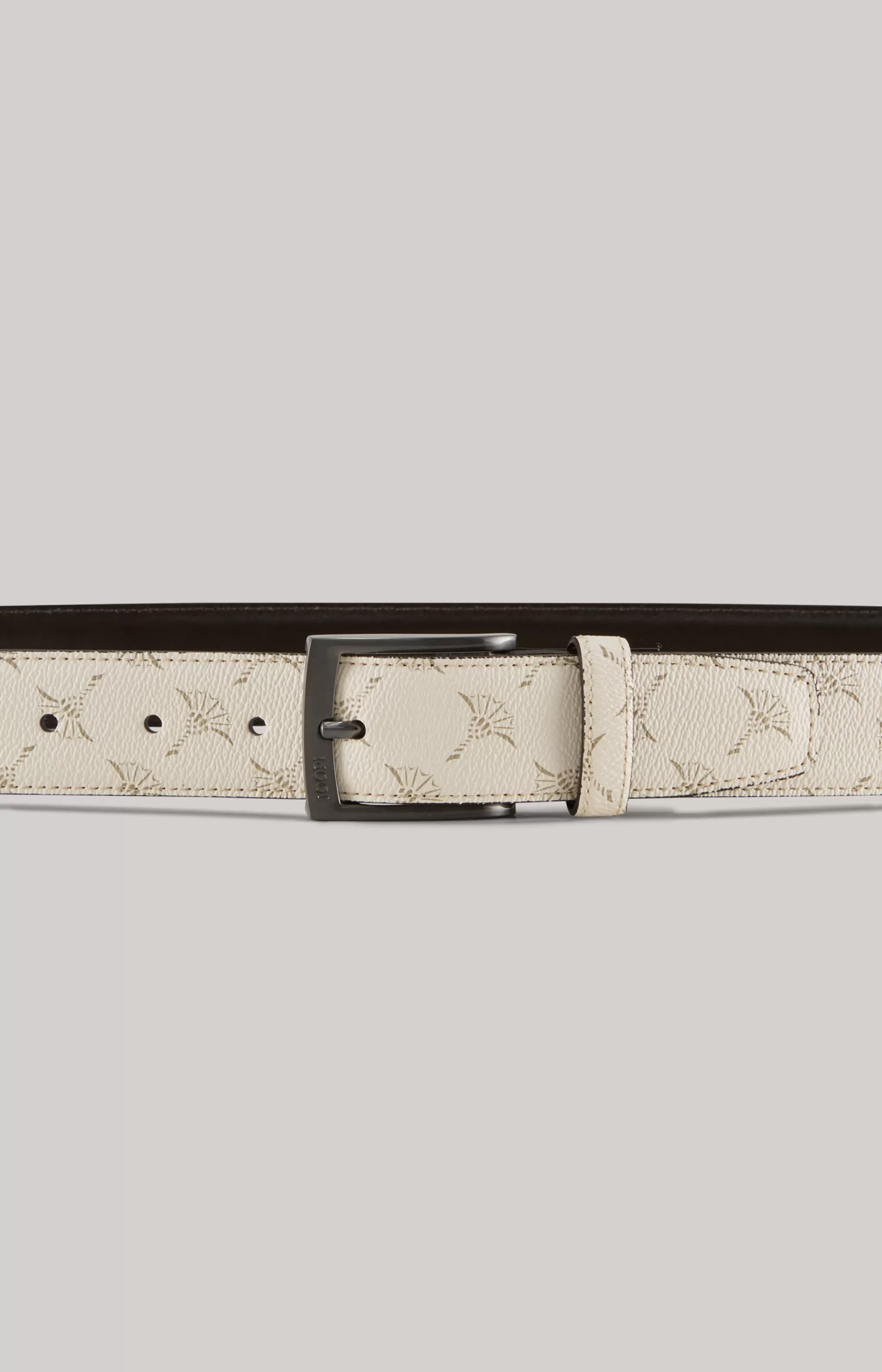 Belts*JOOP Belts Cornflower Belt in an Off-white Pattern