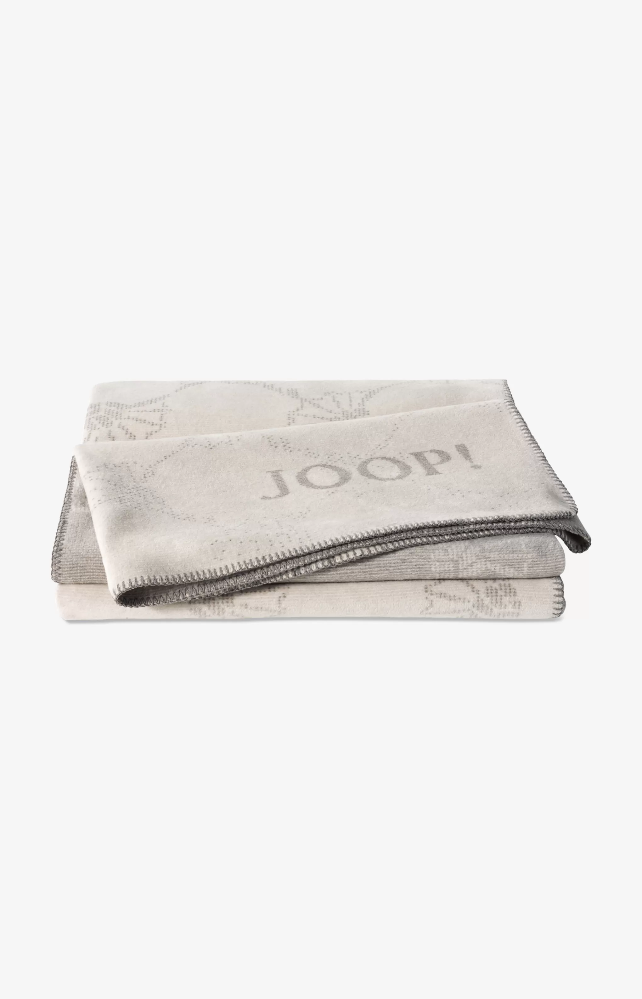 Throws & Blankets | Discover Everything*JOOP Throws & Blankets | Discover Everything Cornflower Double blanket in natural stone