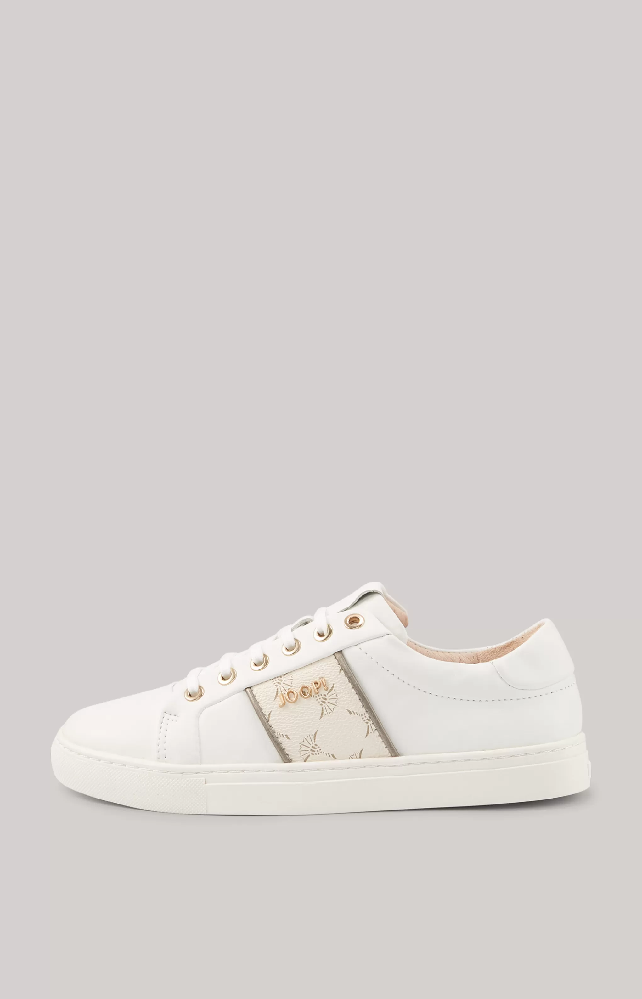 Shoes*JOOP Shoes Cortina Lista Coralie Trainers in Off-white/Rosé