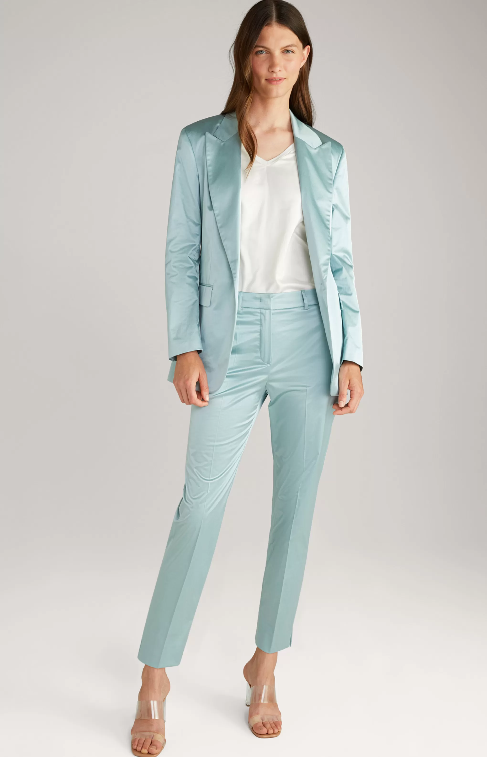 Trousers | Clothing*JOOP Trousers | Clothing Cotton Blend Trousers in Mint