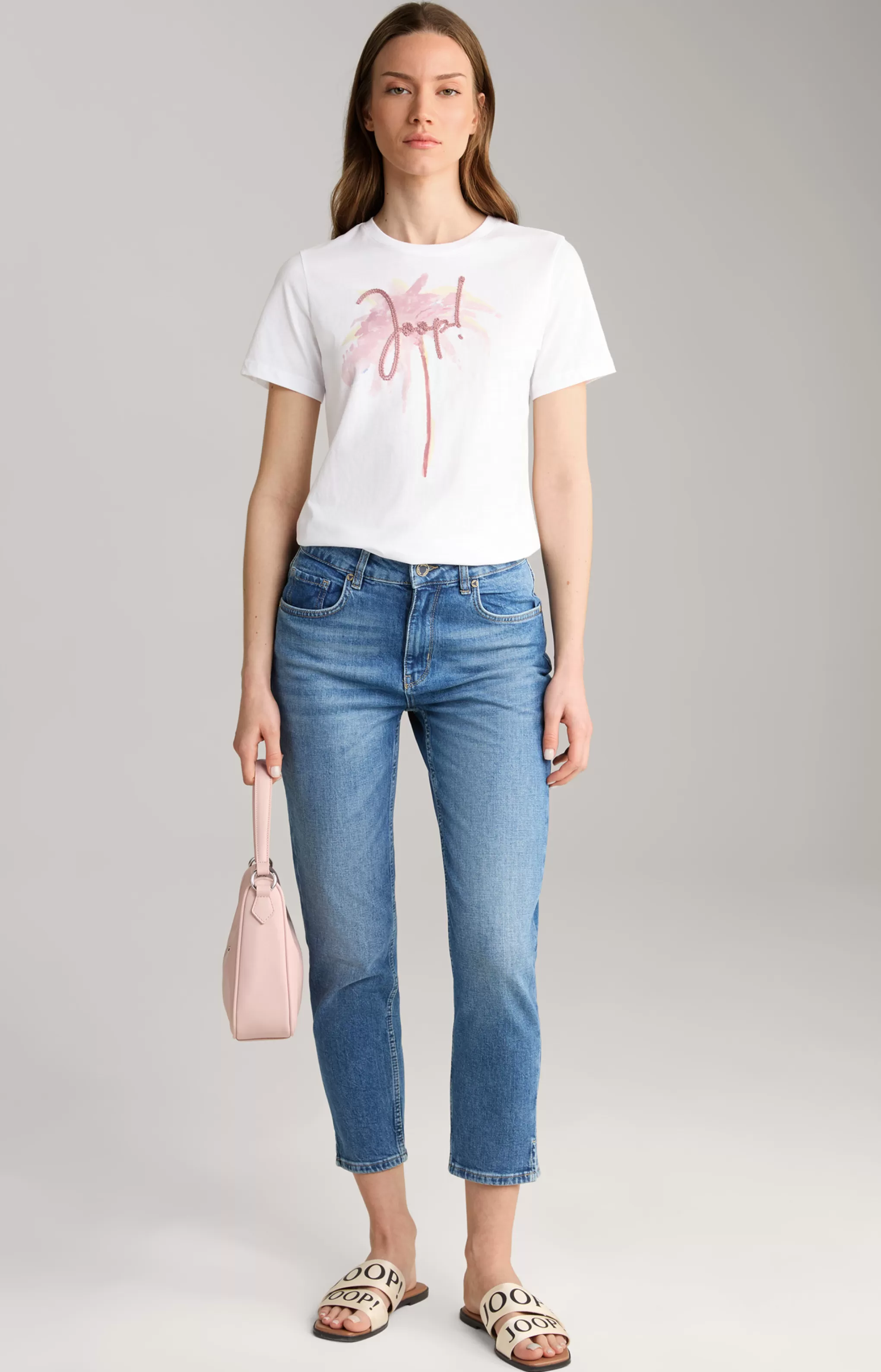 Shirts & Sweats | T-shirts*JOOP Shirts & Sweats | T-shirts Cotton T-shirt in /Dusky Pink