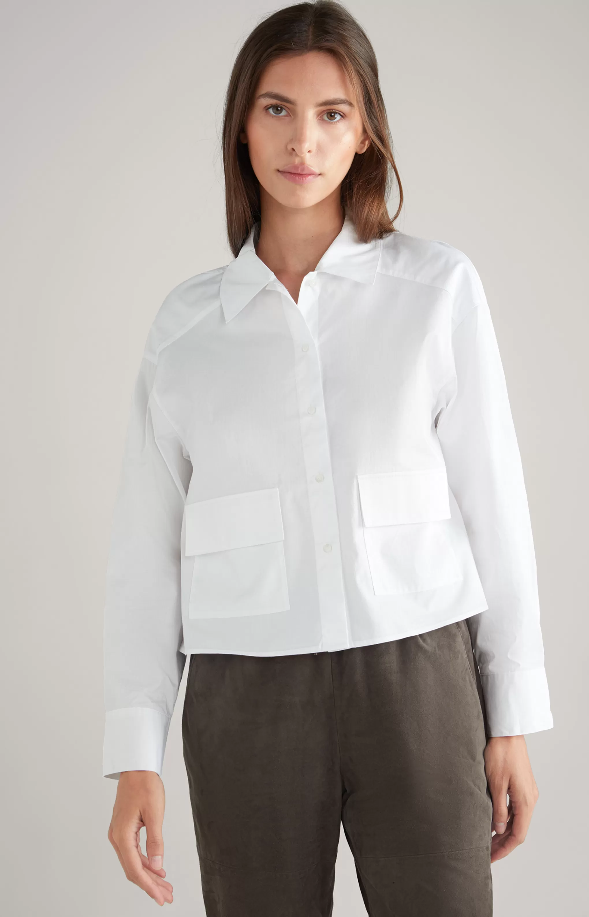 Blouses | Clothing*JOOP Blouses | Clothing Cotton Twill Blouse in