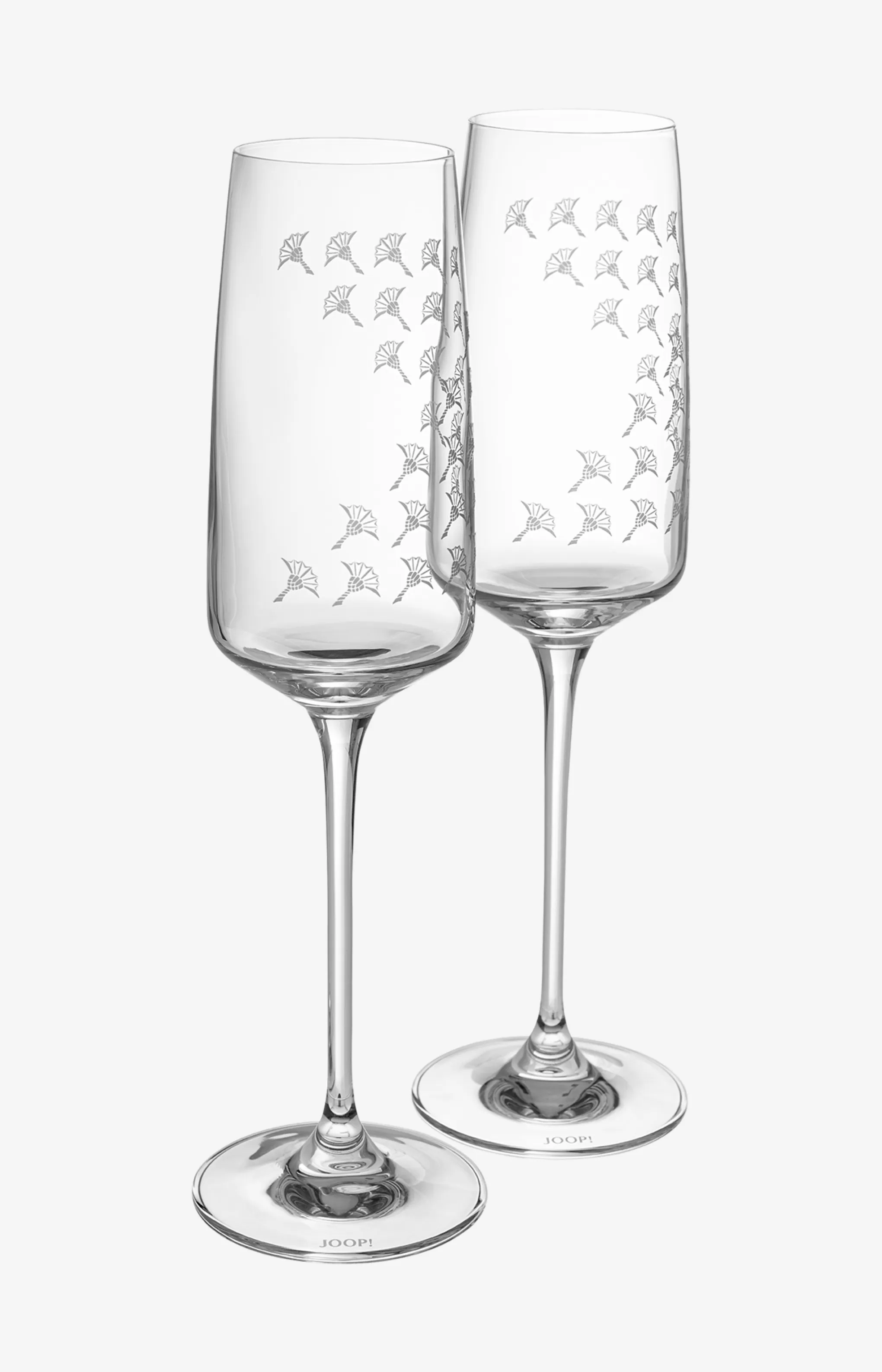 Glassware | Discover Everything*JOOP Glassware | Discover Everything Faded Cornflower Champagne Glass - Set of 2