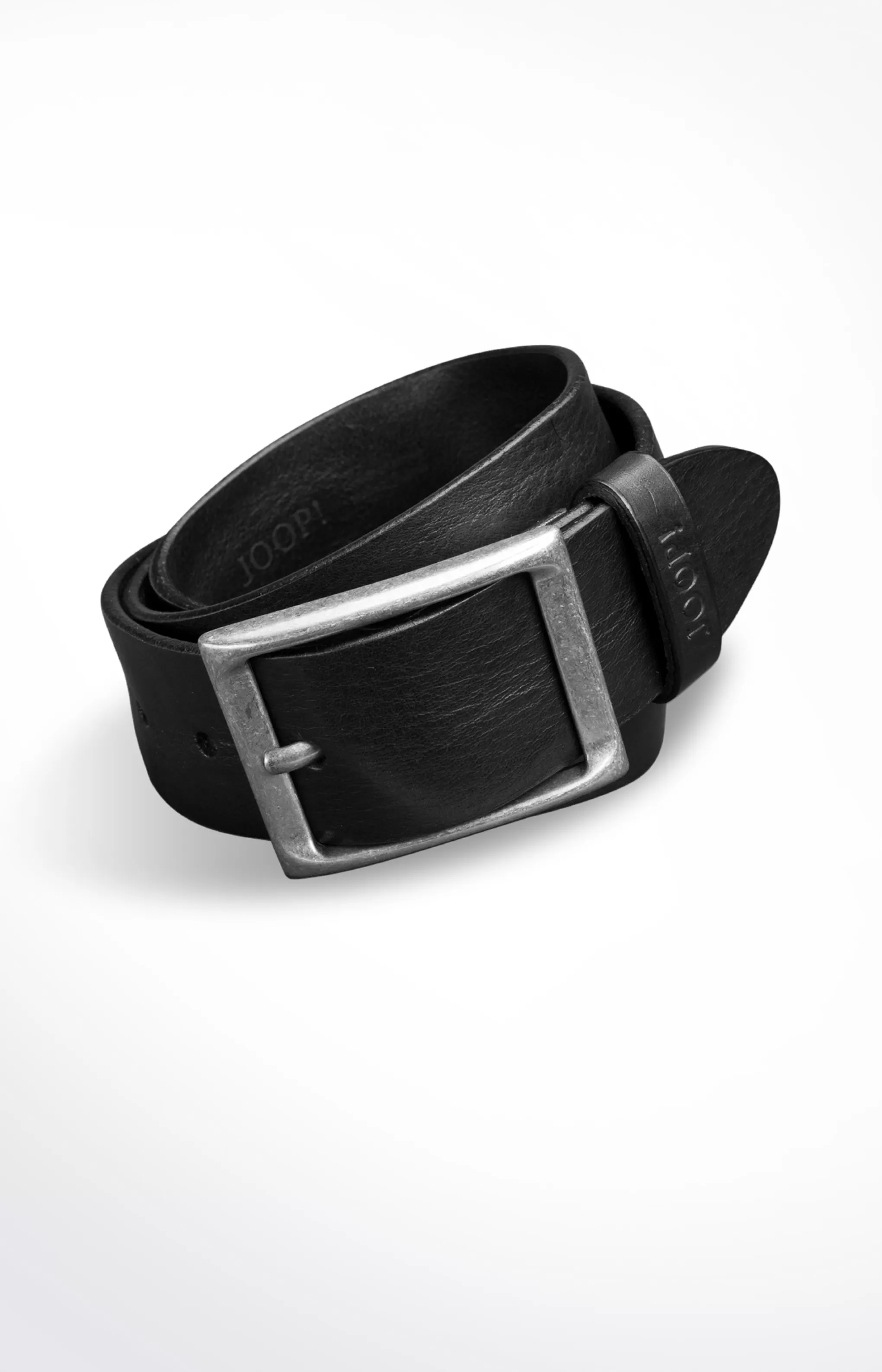 Belts*JOOP Belts Finely Textured Cowhide Belt in Black