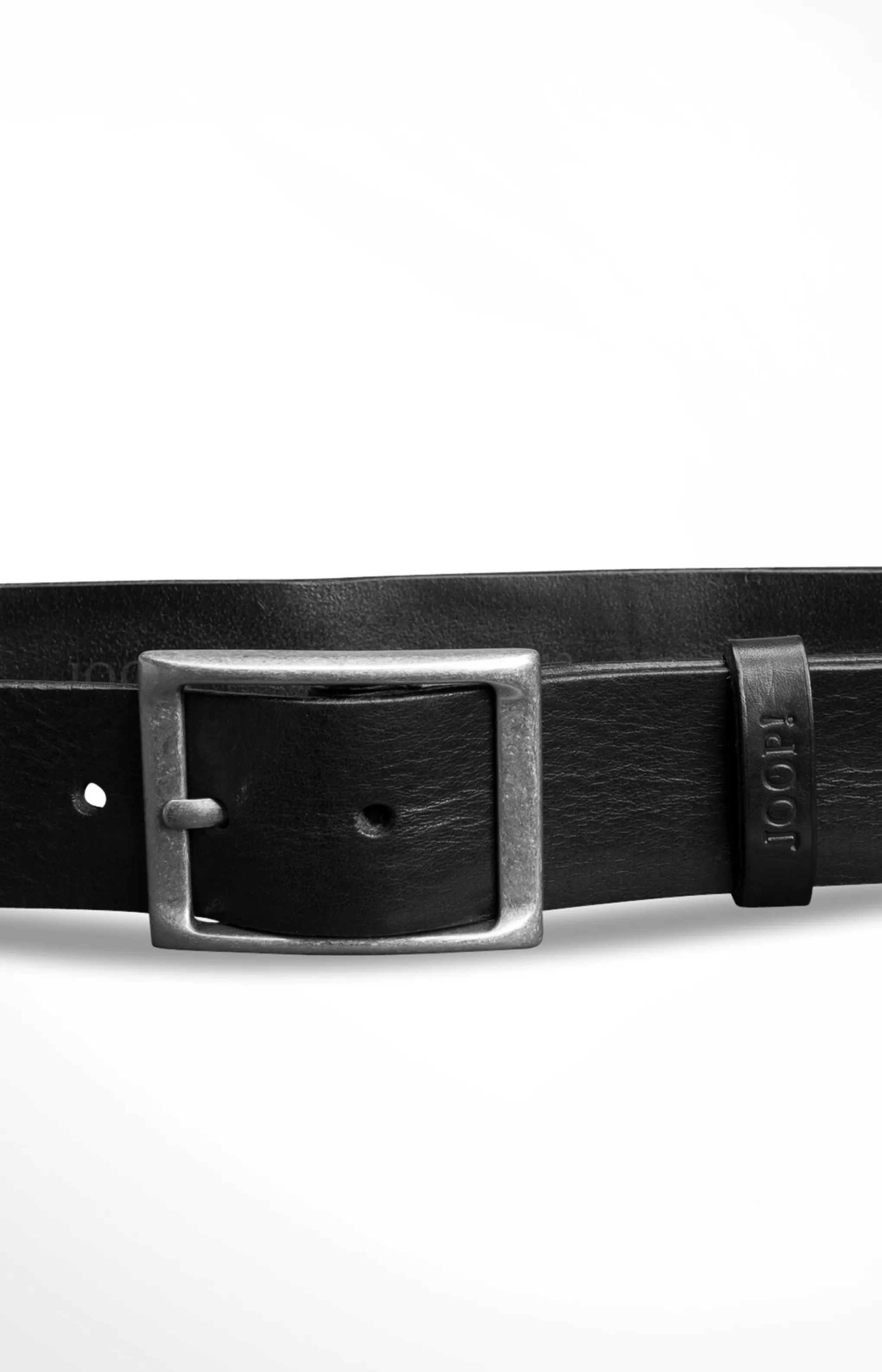 Belts*JOOP Belts Finely Textured Cowhide Belt in Black