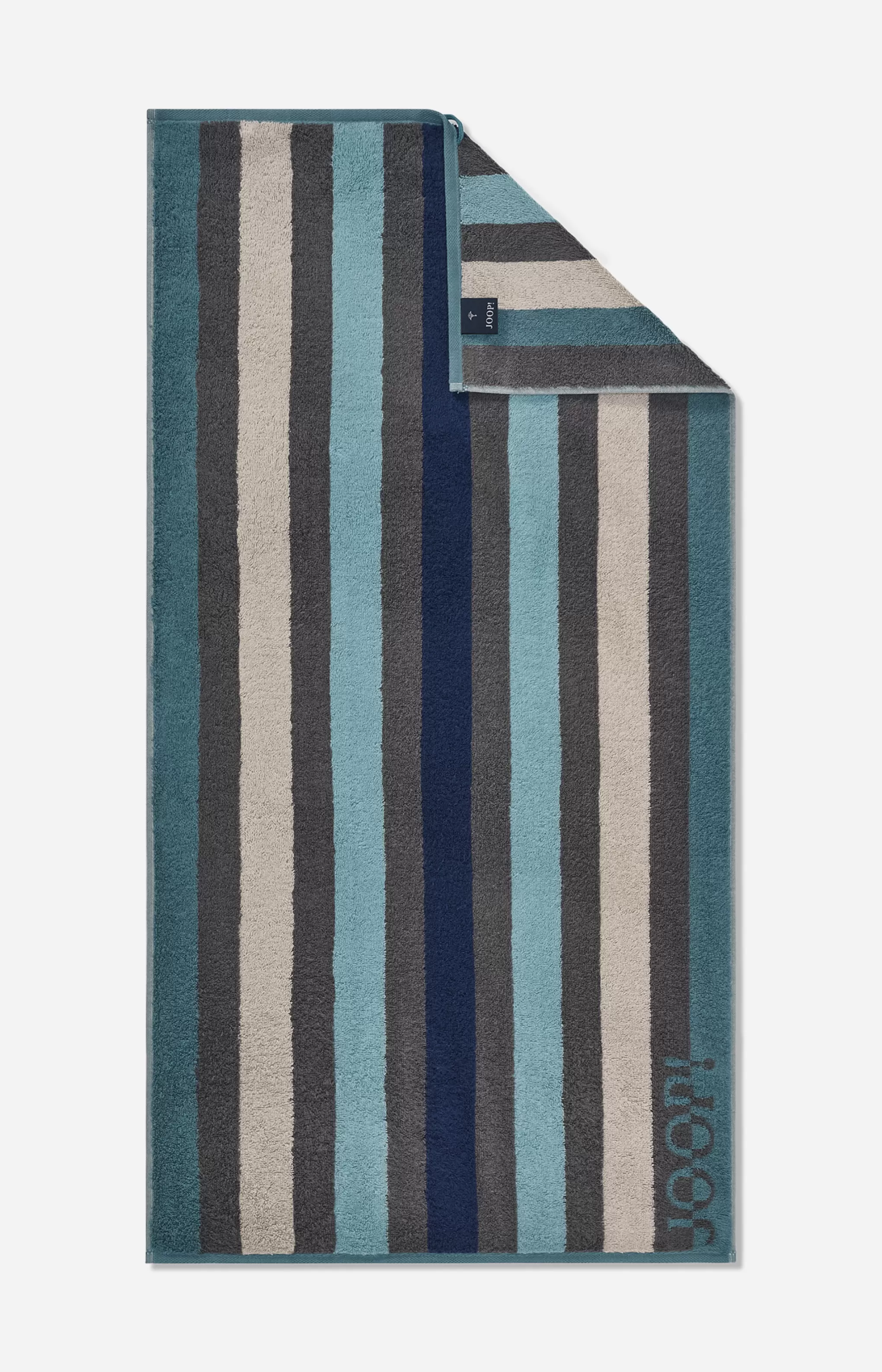 - Towel*JOOP - Towel French Fryer Series ! TONE STRIPES in Aqua Stripe