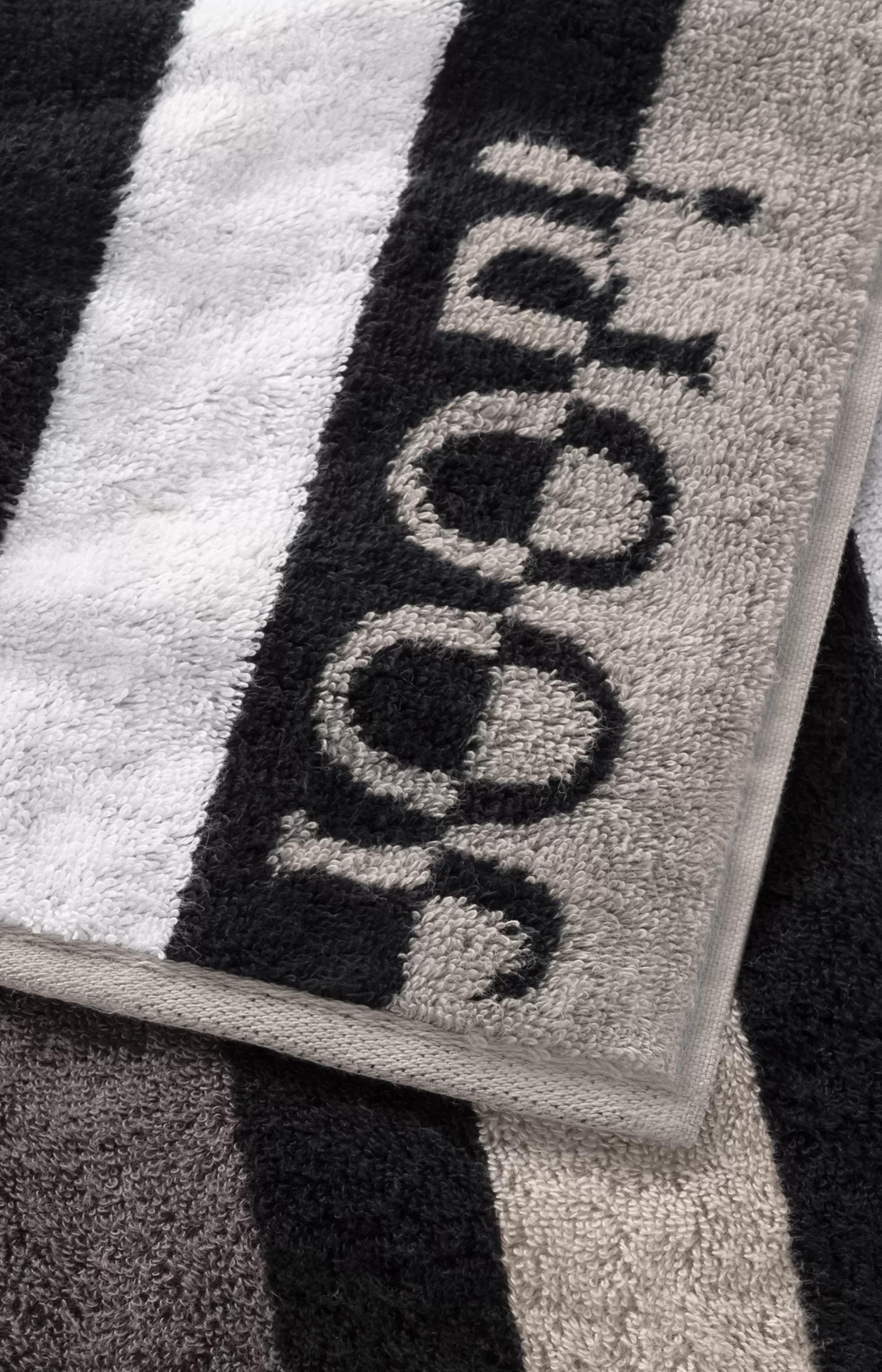 - Towel*JOOP - Towel French Fryer Series ! TONE STRIPES in platinum stripe