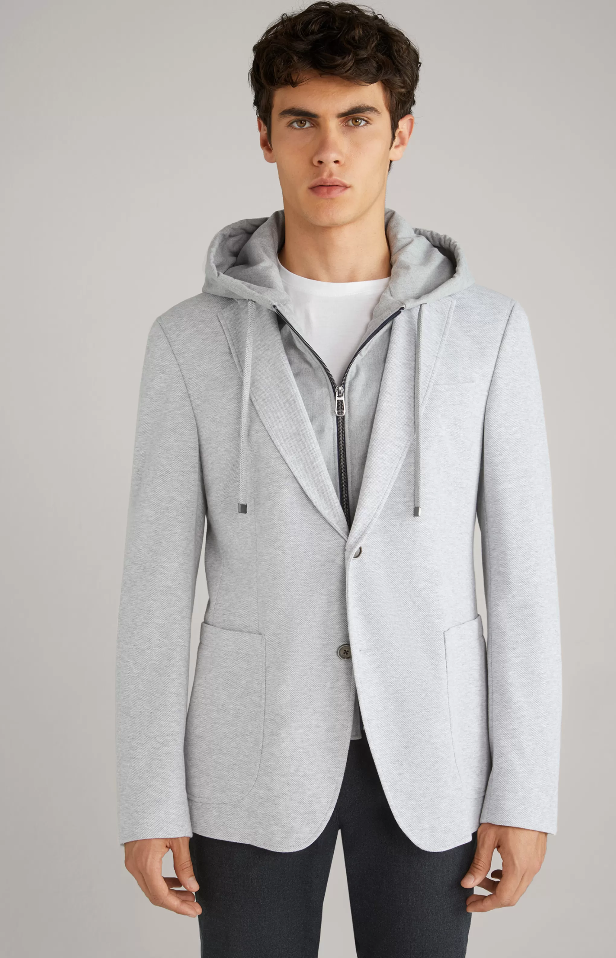 Jackets | Clothing*JOOP Jackets | Clothing Havardy Jacket in Mottled Light Grey