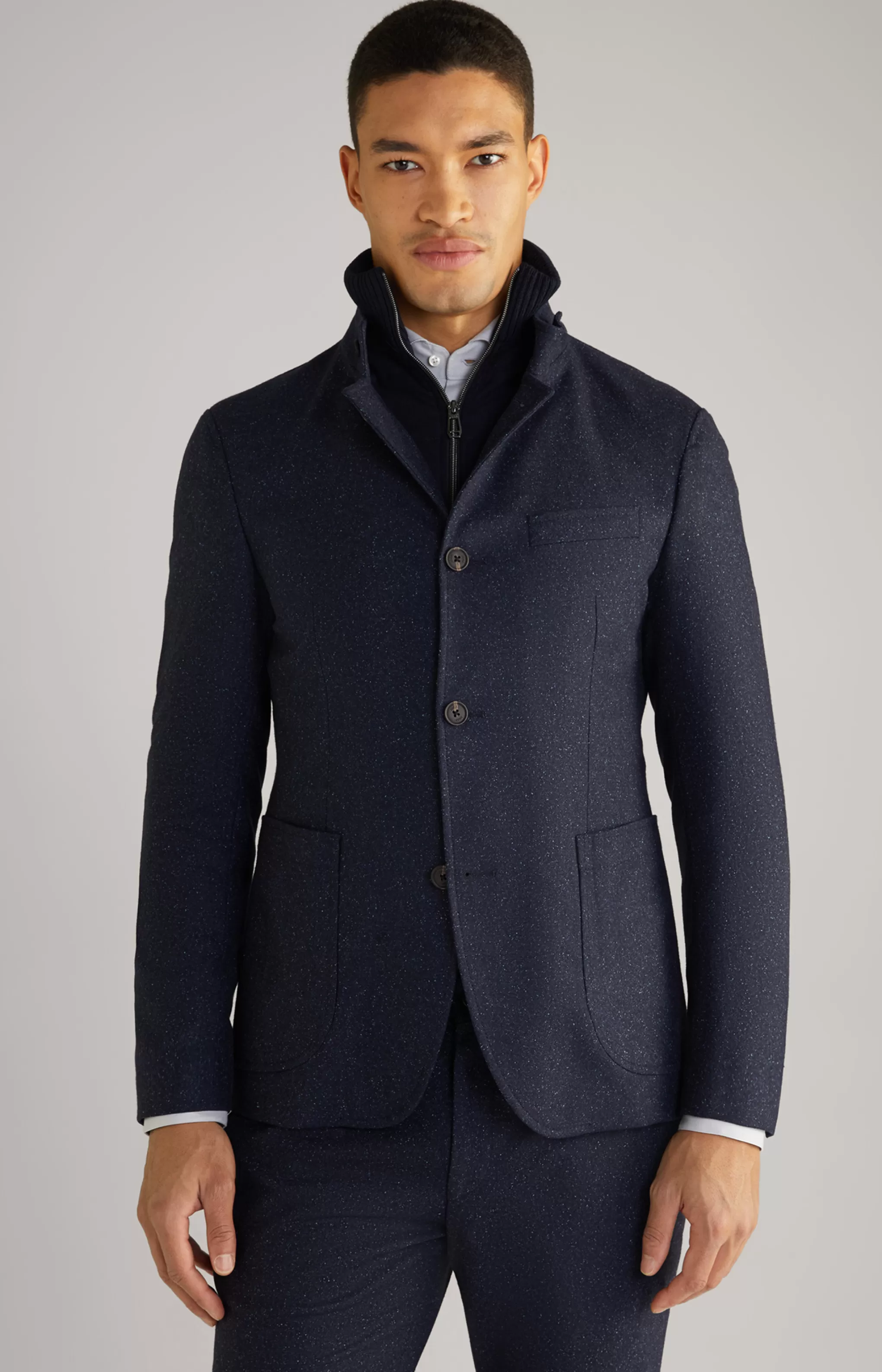 Jackets | Clothing*JOOP Jackets | Clothing Hectar Jacket in Dark Blue Marl