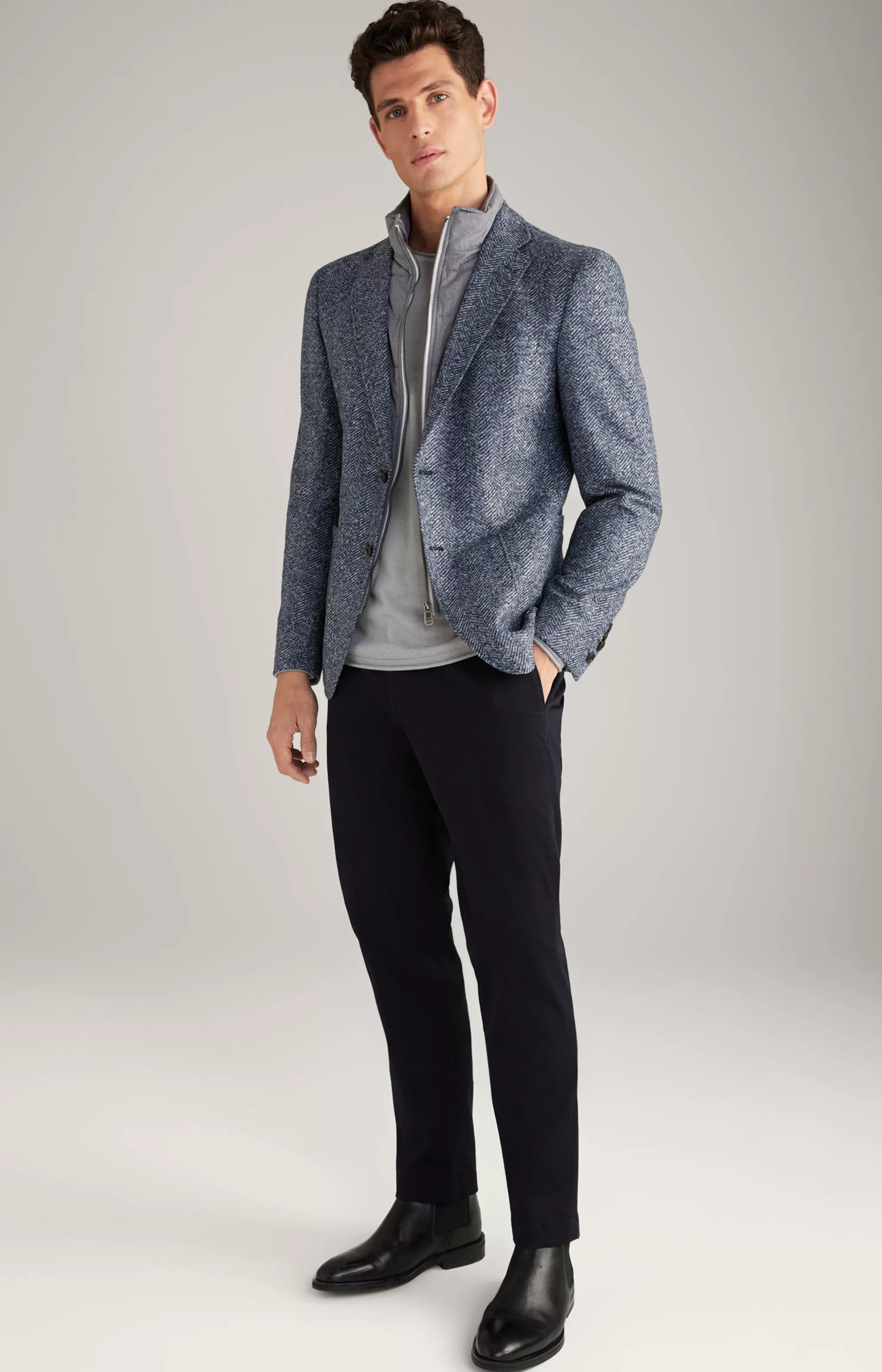 Jackets | Clothing*JOOP Jackets | Clothing Hecton Jacket in a Blue and White Pattern