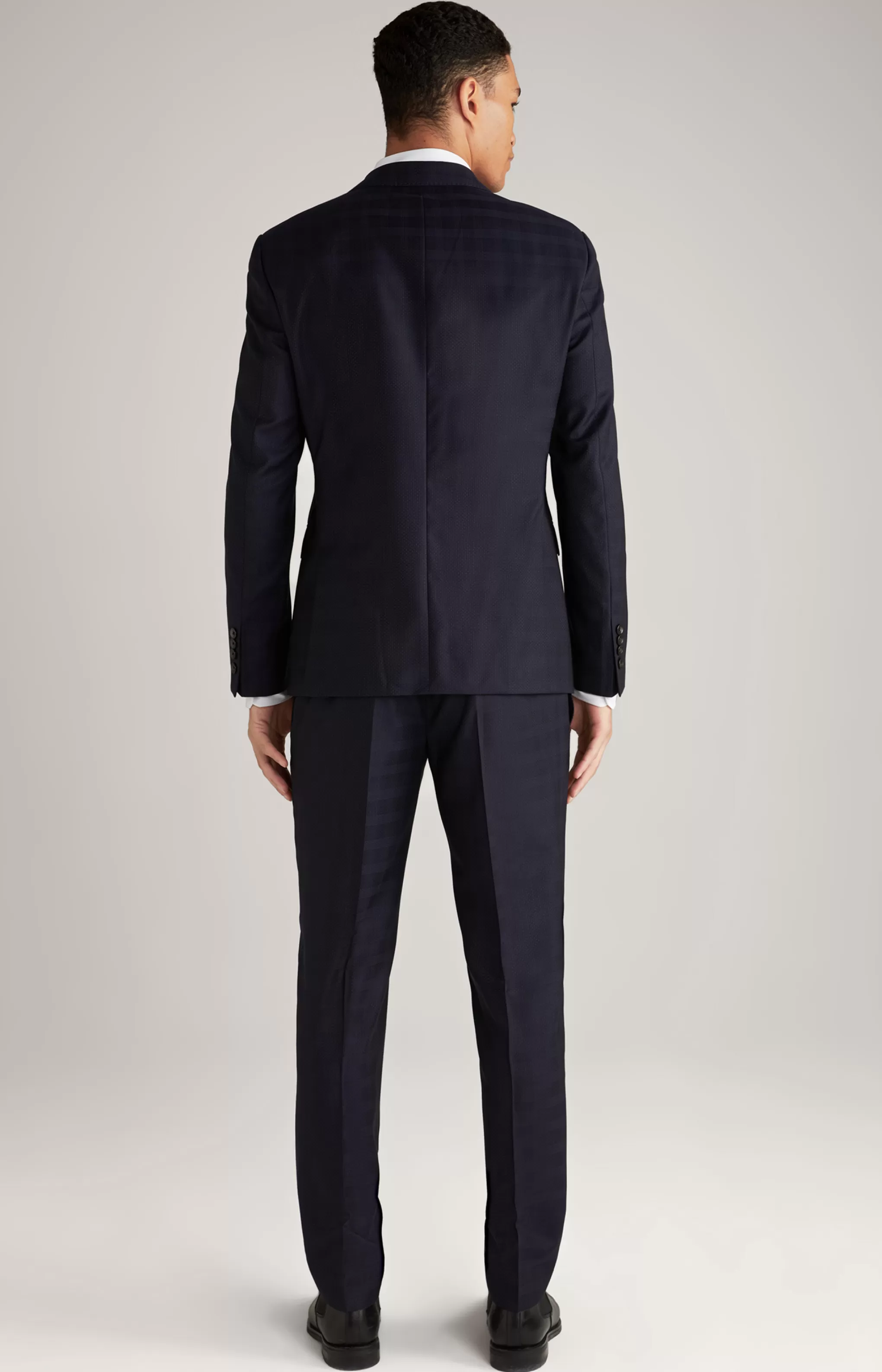 Suits | Clothing*JOOP Suits | Clothing Herby Blayr Virgin Wool Suit in Dark Blue Check