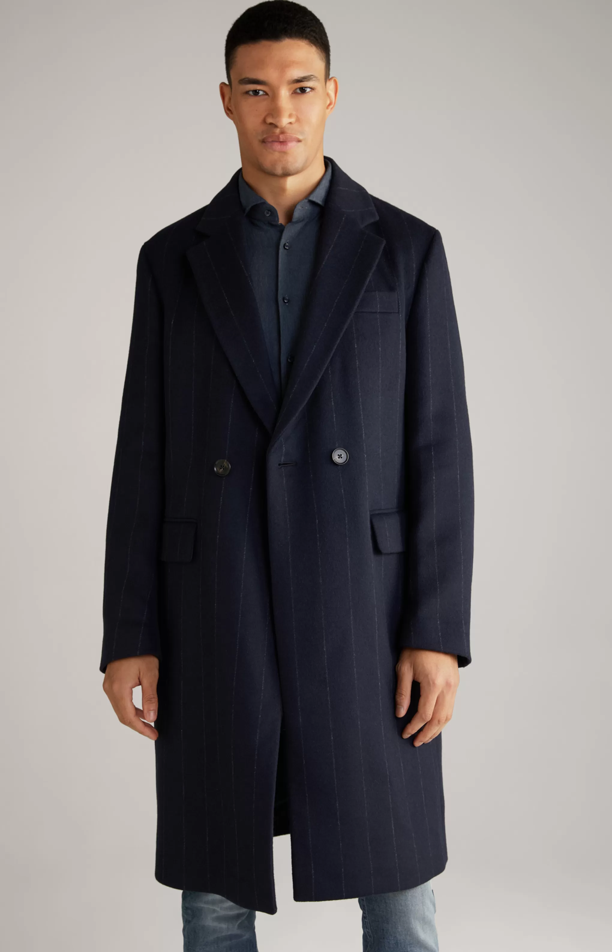 Coats | Clothing*JOOP Coats | Clothing Jennis Coat in Dark Blue Stripes