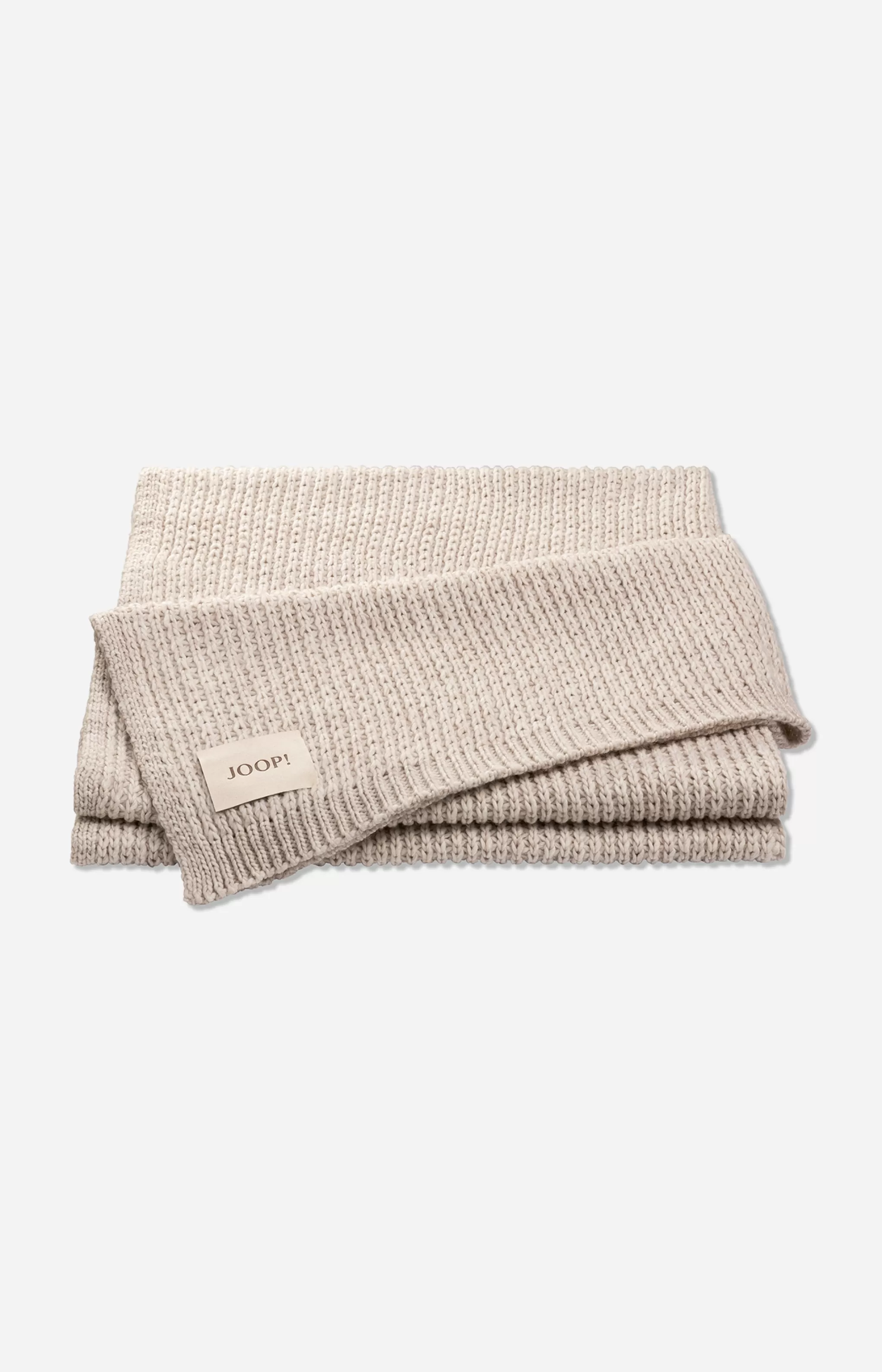 Throws & Blankets | Discover Everything*JOOP Throws & Blankets | Discover Everything ! DOUBLE KNIT Blanket in Neutral