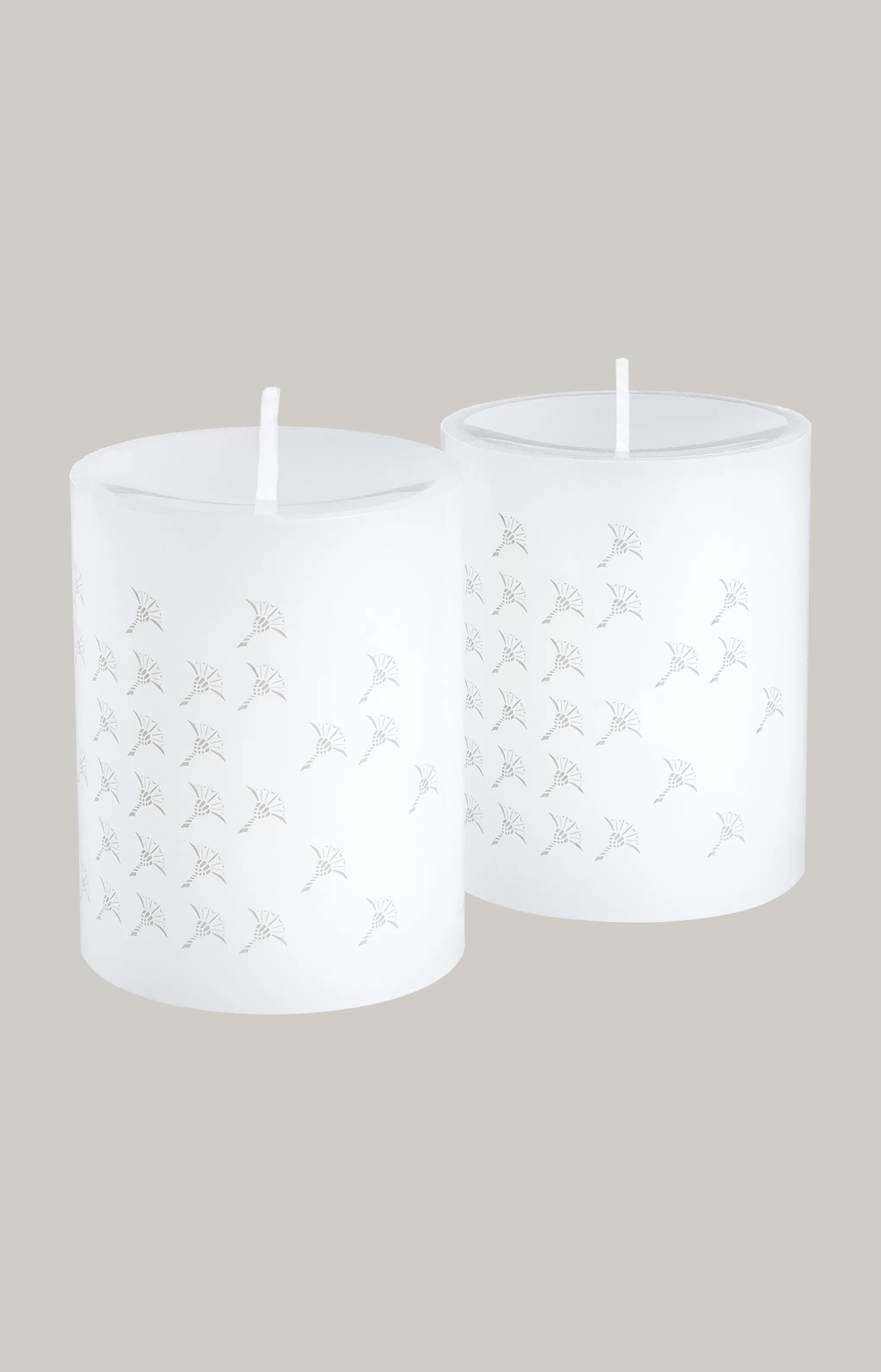 Home Accessories | Discover Everything | Candles & Candleholders | Table Accessories*JOOP Home Accessories | Discover Everything | Candles & Candleholders | Table Accessories ! FADED CORNFLOWER Pillar Candles in - Set of 2, 10 cm tall