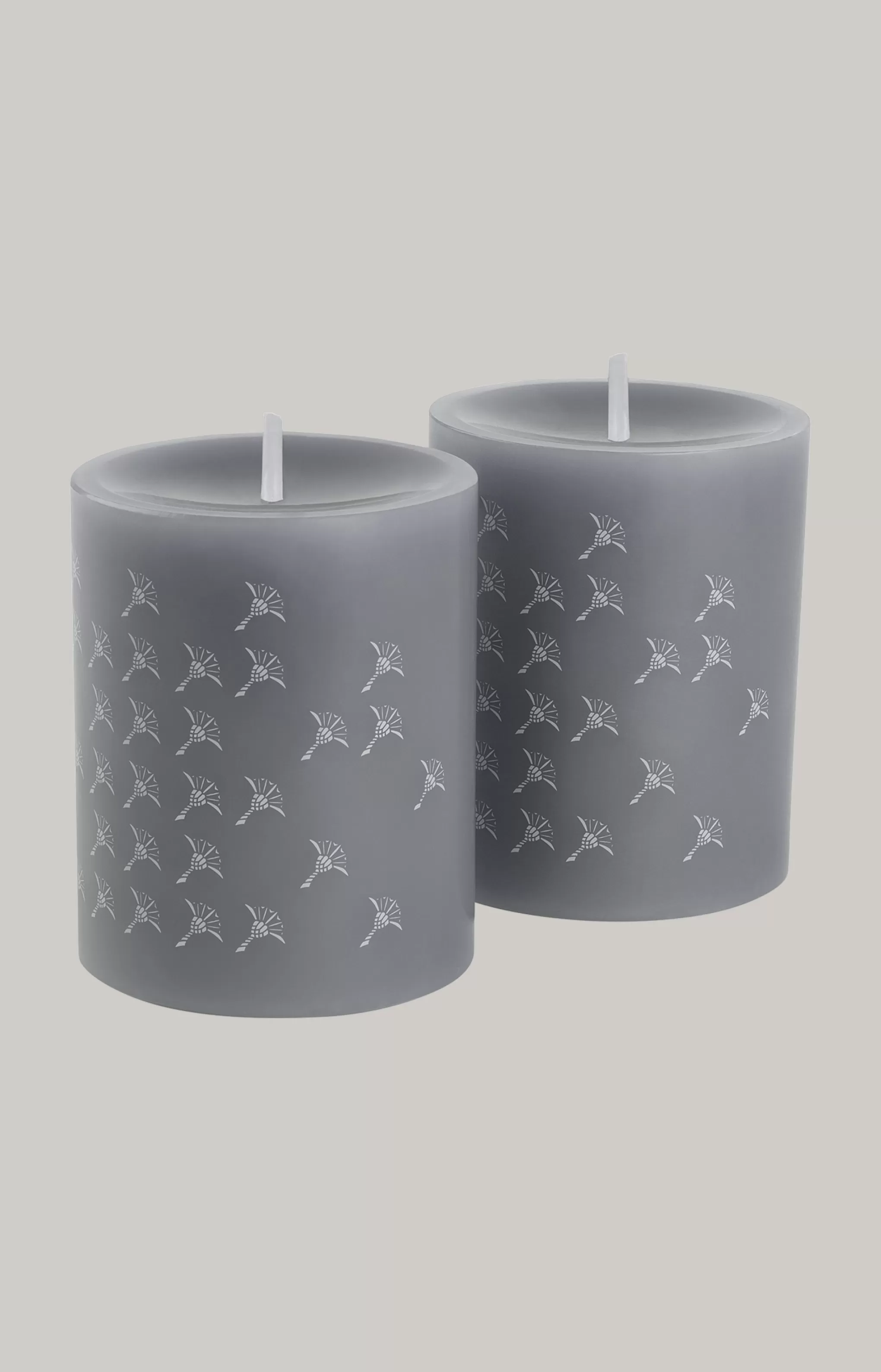 Home Accessories | Discover Everything | Candles & Candleholders | Table Accessories*JOOP Home Accessories | Discover Everything | Candles & Candleholders | Table Accessories ! FADED CORNFLOWER stump candle - set of 2, 10 cm height
