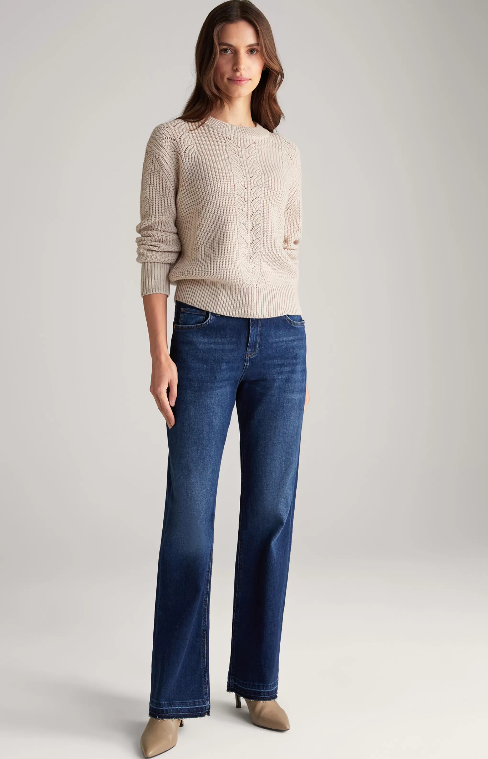 Knitwear | Clothing*JOOP Knitwear | Clothing Knitted Pullover in Champagne