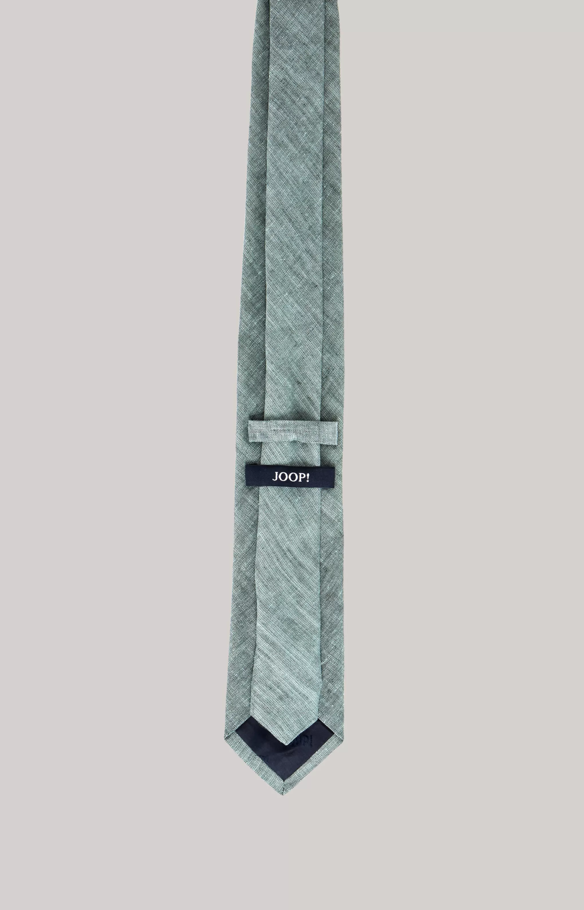 Ties & Bow Ties*JOOP Ties & Bow Ties Linen Tie in Mottled Medium Green