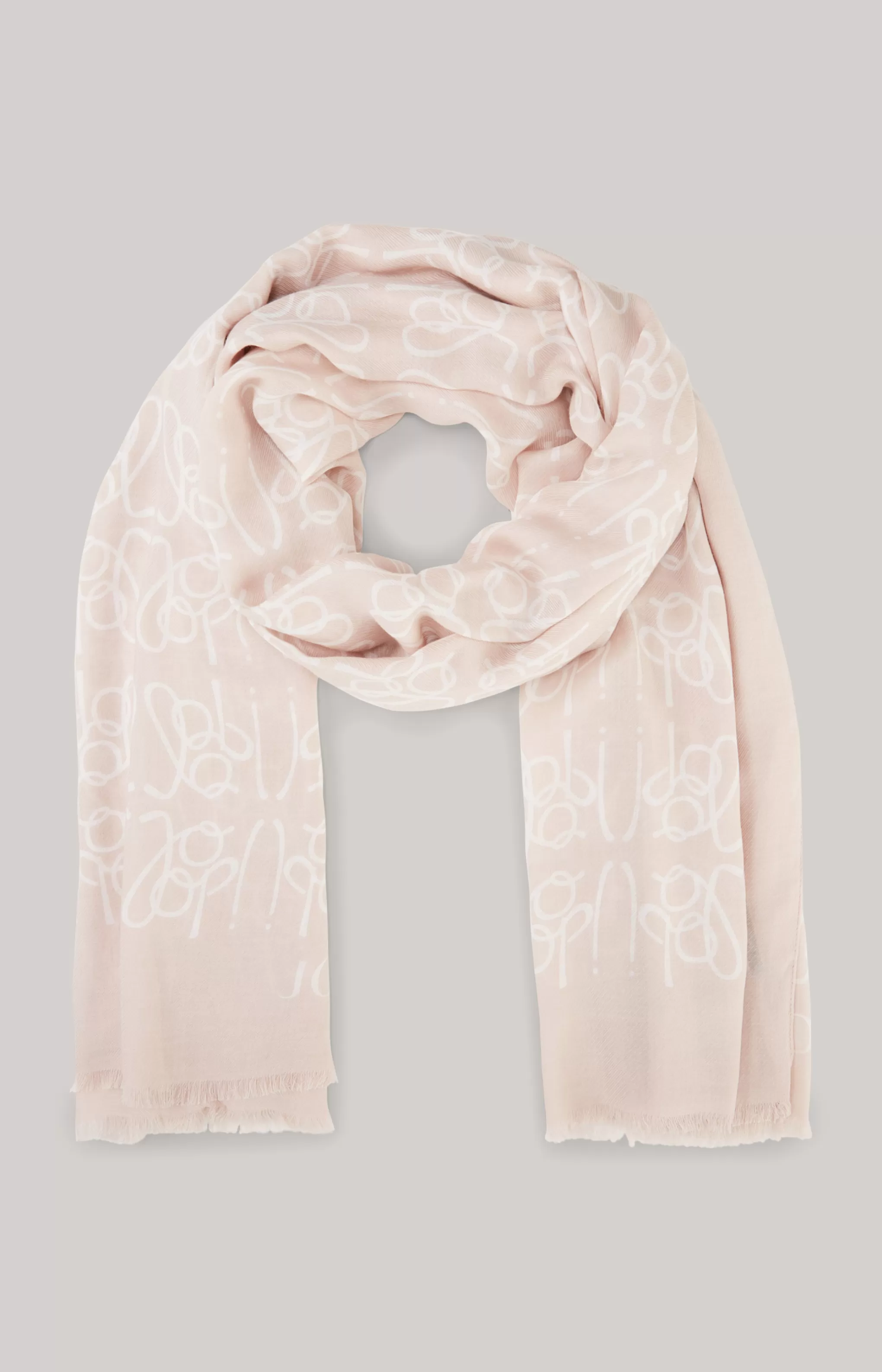 Scarves & Hats*JOOP Scarves & Hats Logo Scarf in Rosé