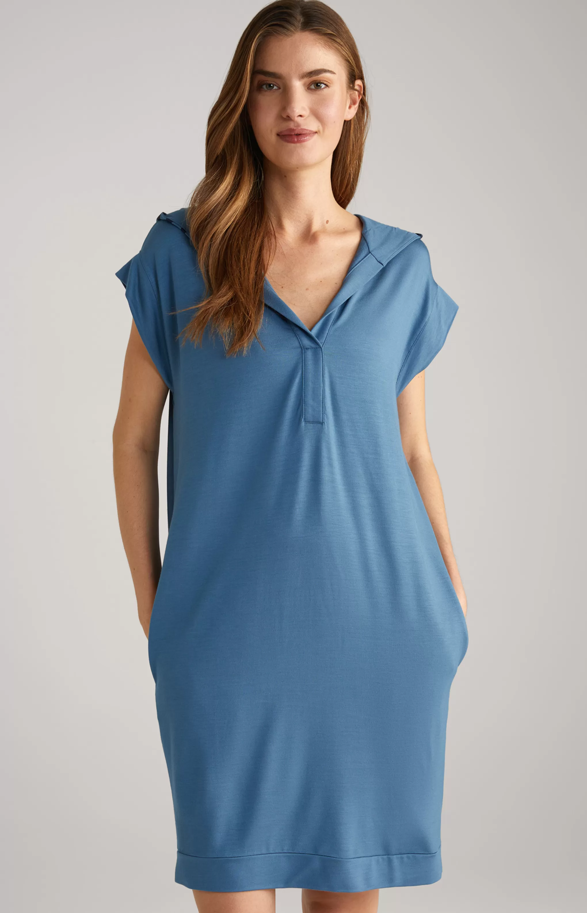 Loungewear & Nightwear*JOOP Loungewear & Nightwear Long Loungewear Shirt in Ocean