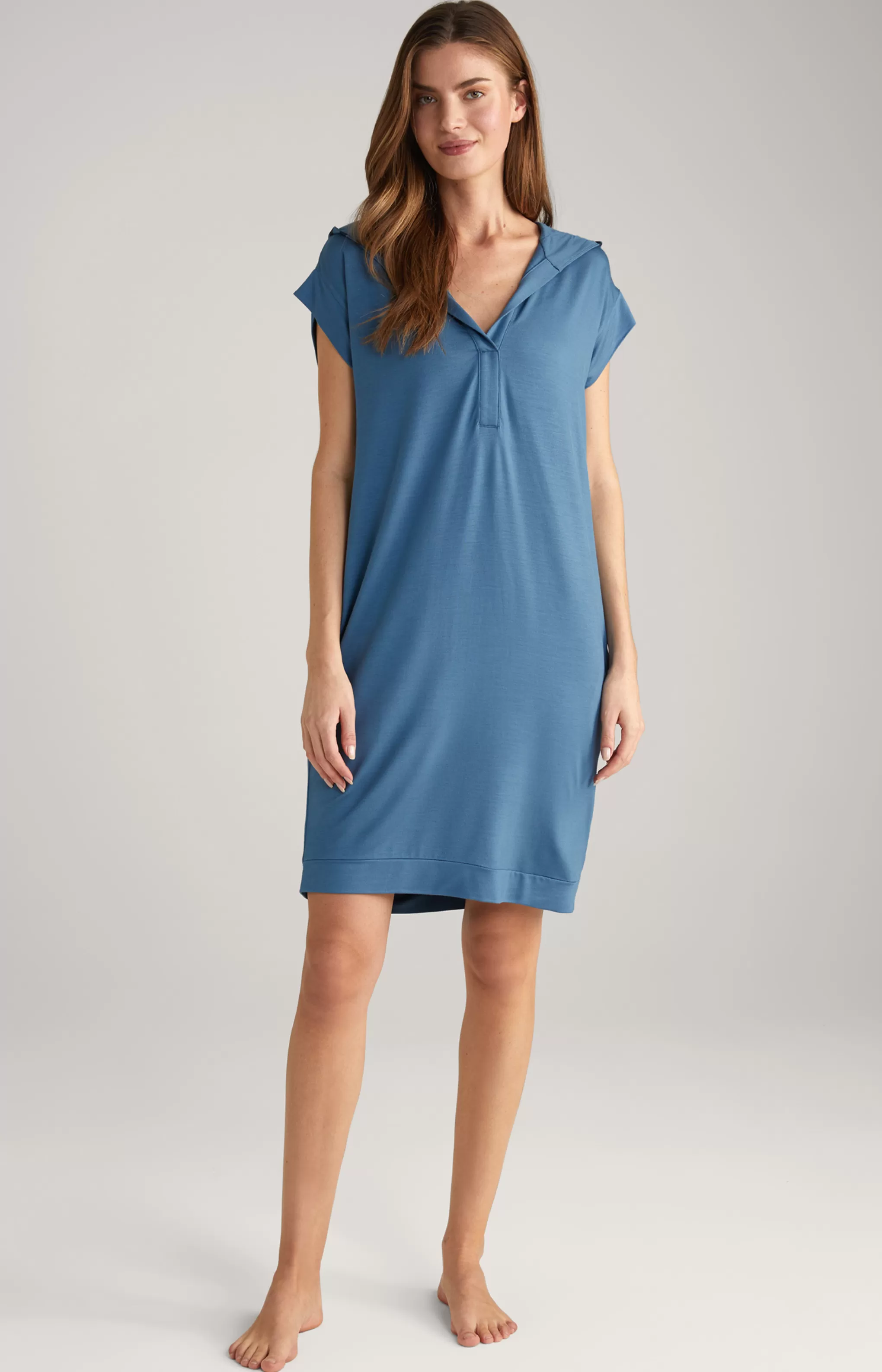 Loungewear & Nightwear*JOOP Loungewear & Nightwear Long Loungewear Shirt in Ocean