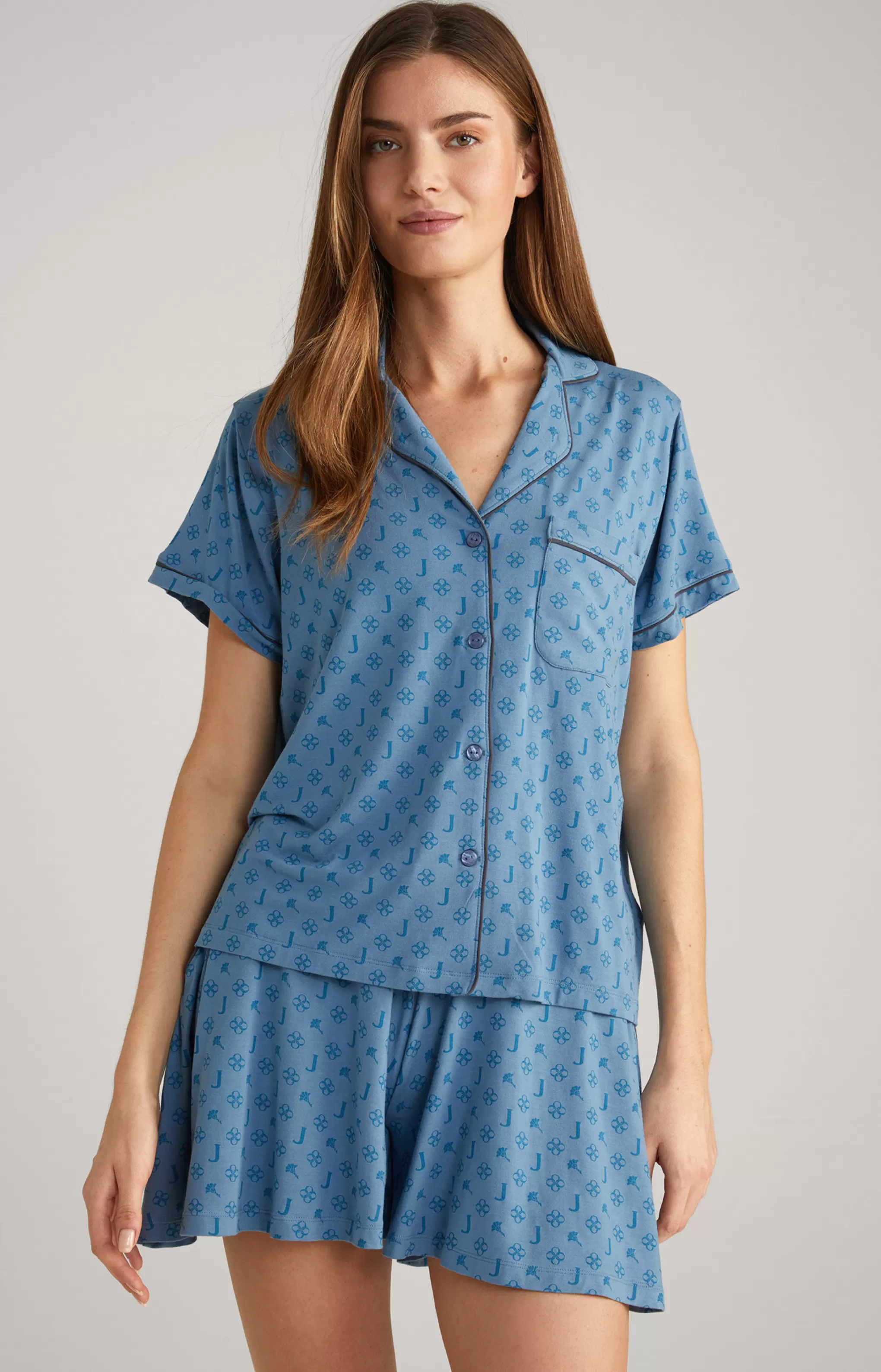 Loungewear & Nightwear*JOOP Loungewear & Nightwear Loungewear Shirt in Ocean