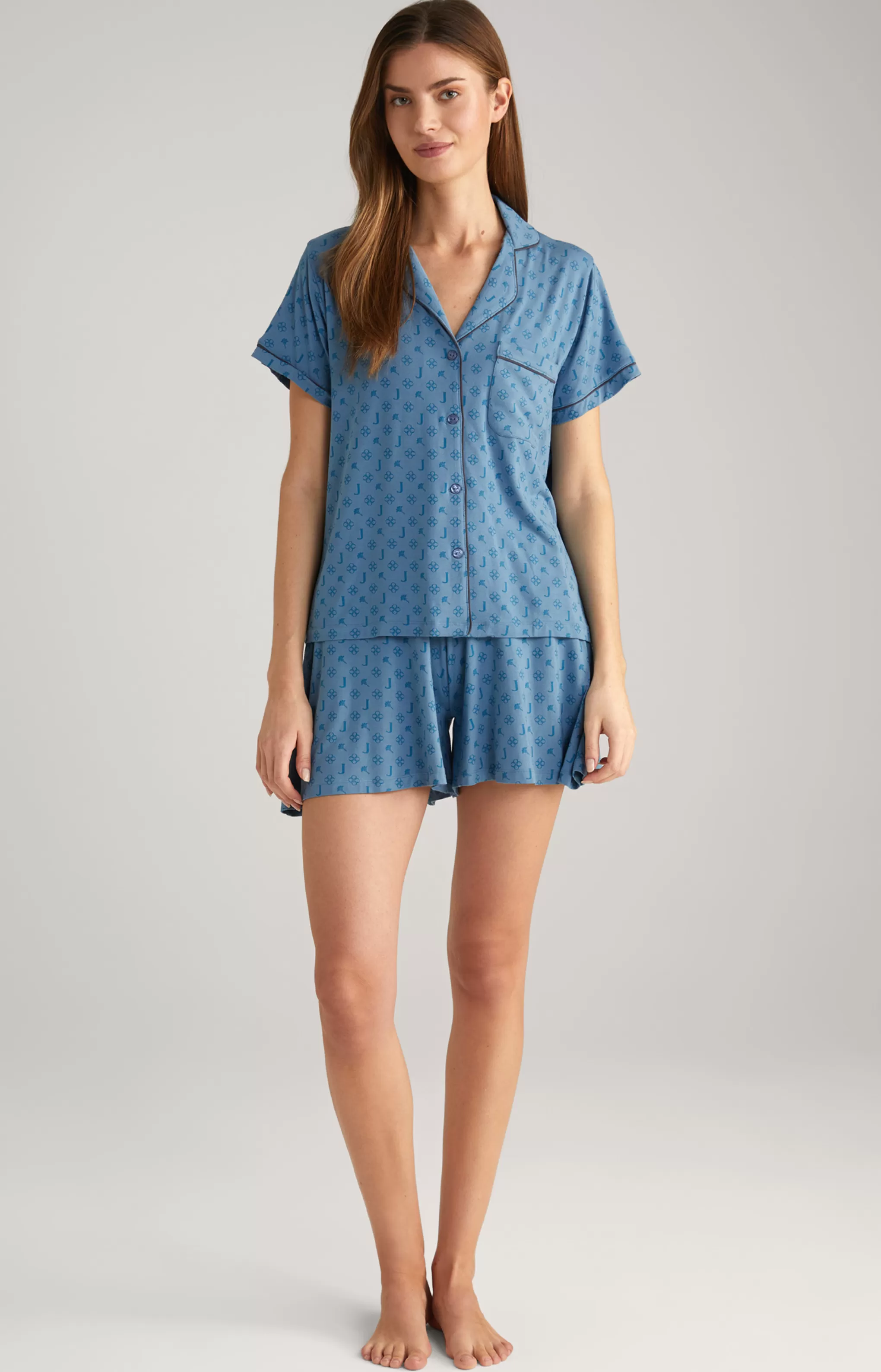 Loungewear & Nightwear*JOOP Loungewear & Nightwear Loungewear Shirt in Ocean