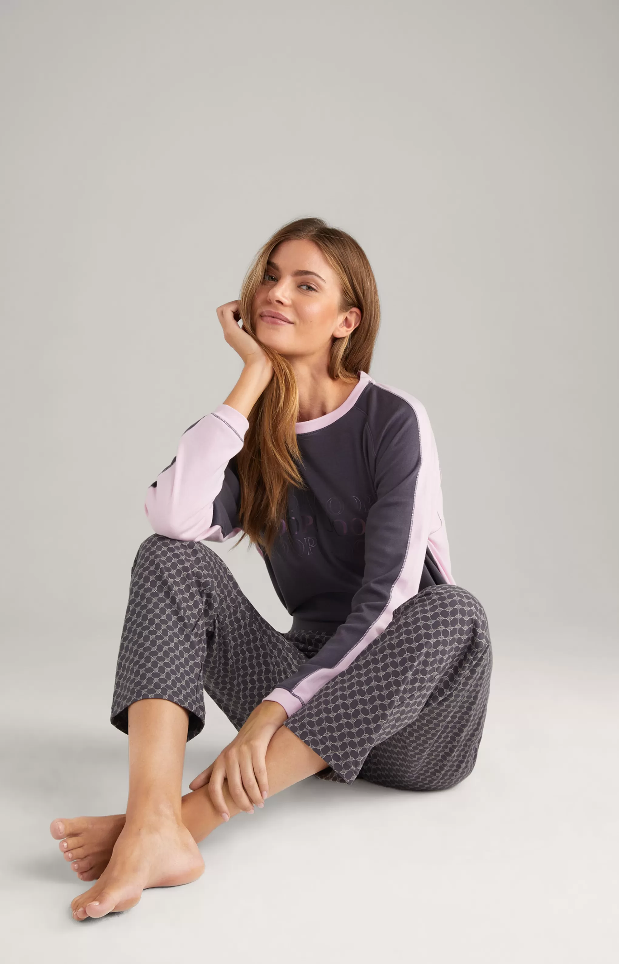 Loungewear & Nightwear*JOOP Loungewear & Nightwear Loungewear trousers in patterned anthracite