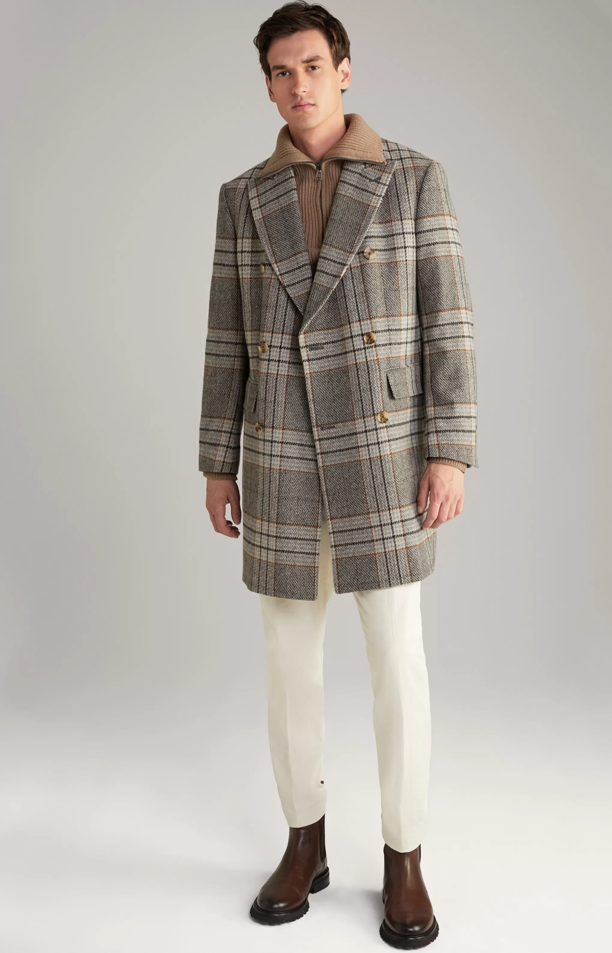 Coats | Clothing*JOOP Coats | Clothing Opoldo coat in a grey pattern