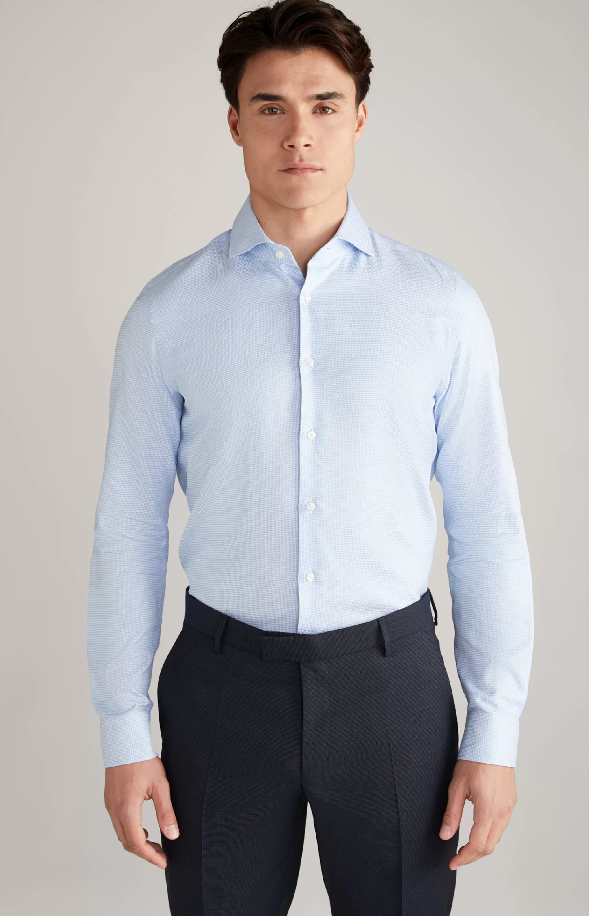 Shirts | Clothing*JOOP Shirts | Clothing Panko Shirt in a Light Blue Pattern