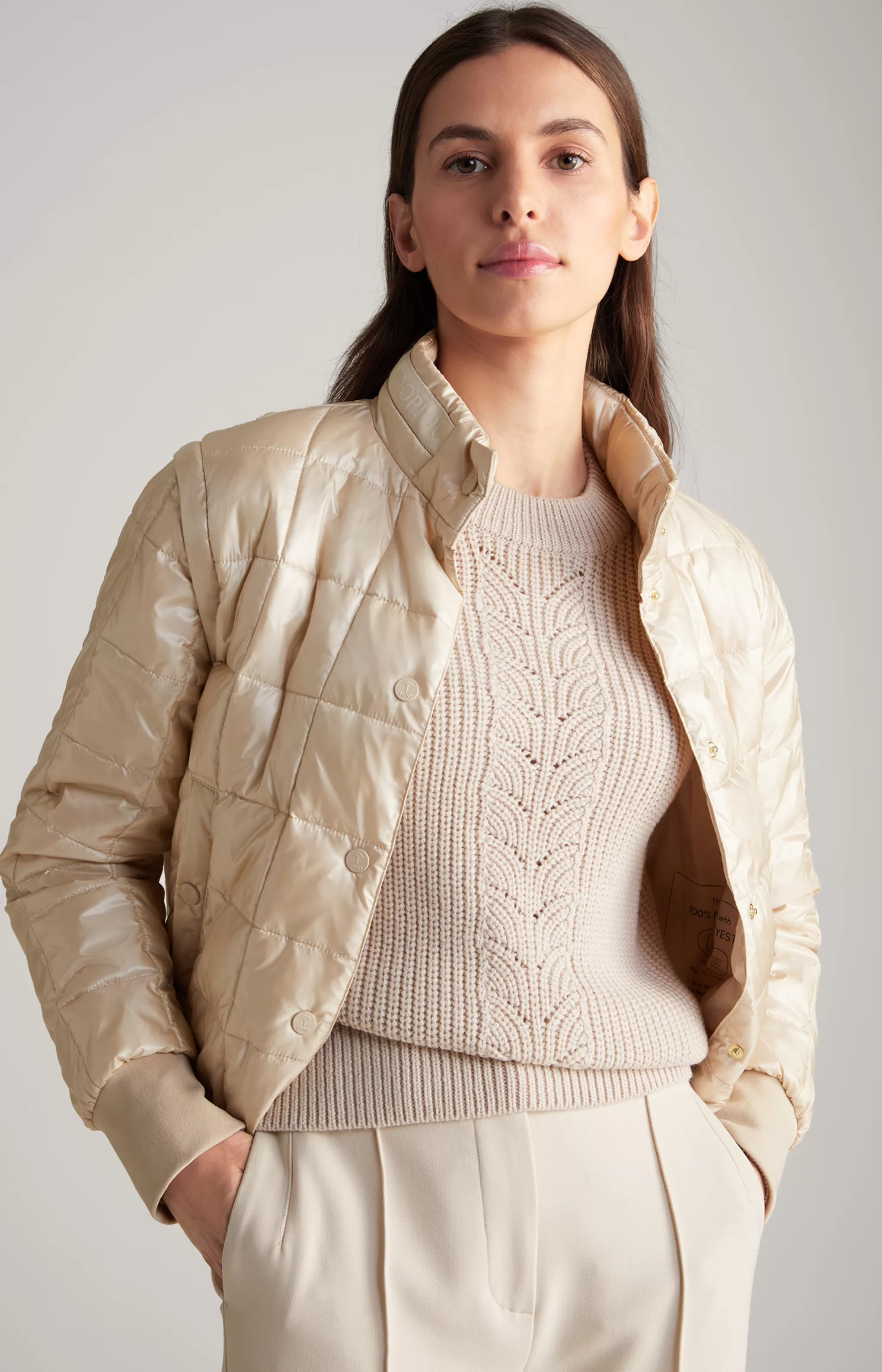 Jackets And Coats | Clothing*JOOP Jackets And Coats | Clothing Quilted Jacket in Champagne