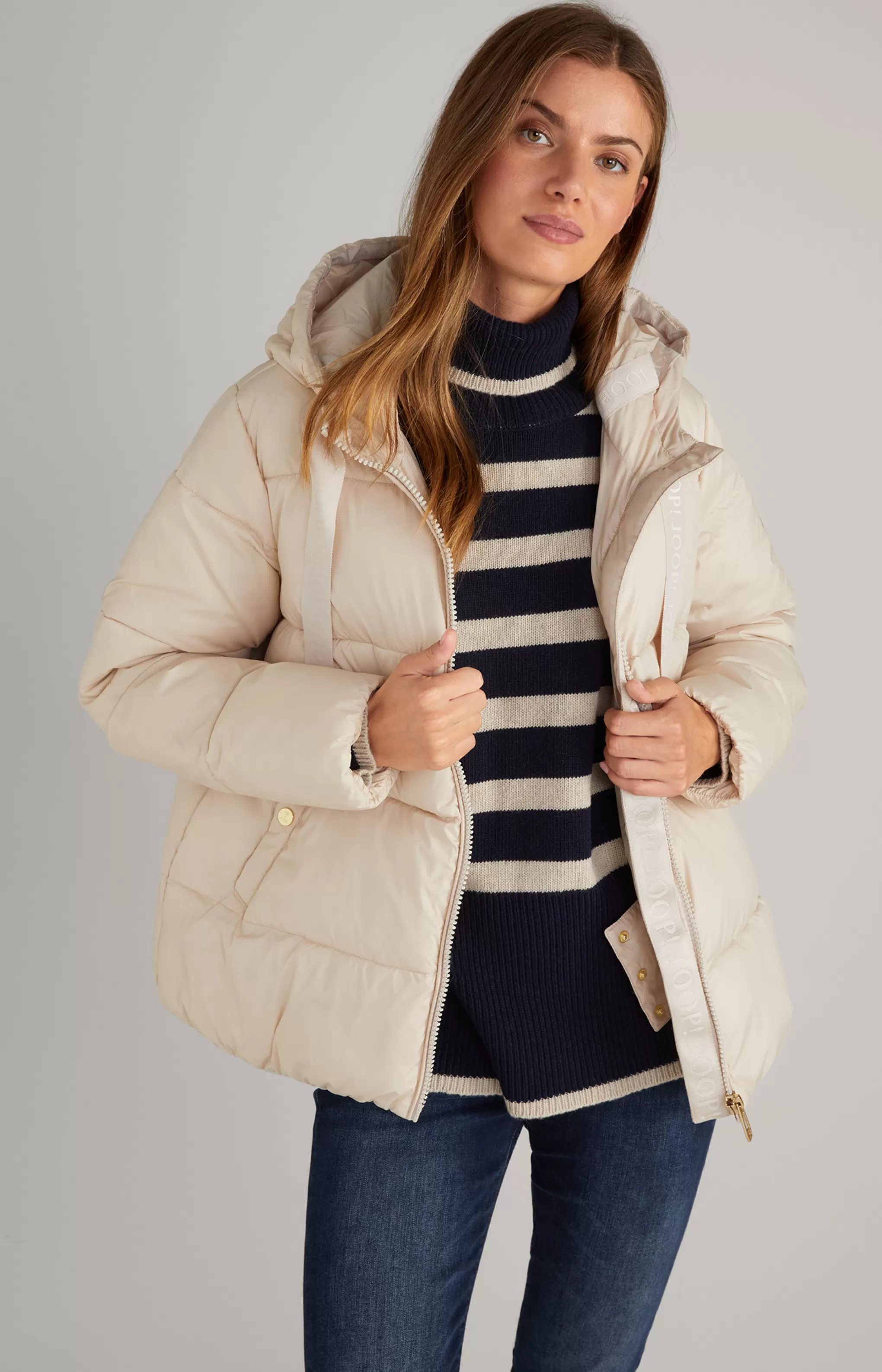 Jackets And Coats*JOOP Jackets And Coats Quilted Jacket in Off-White