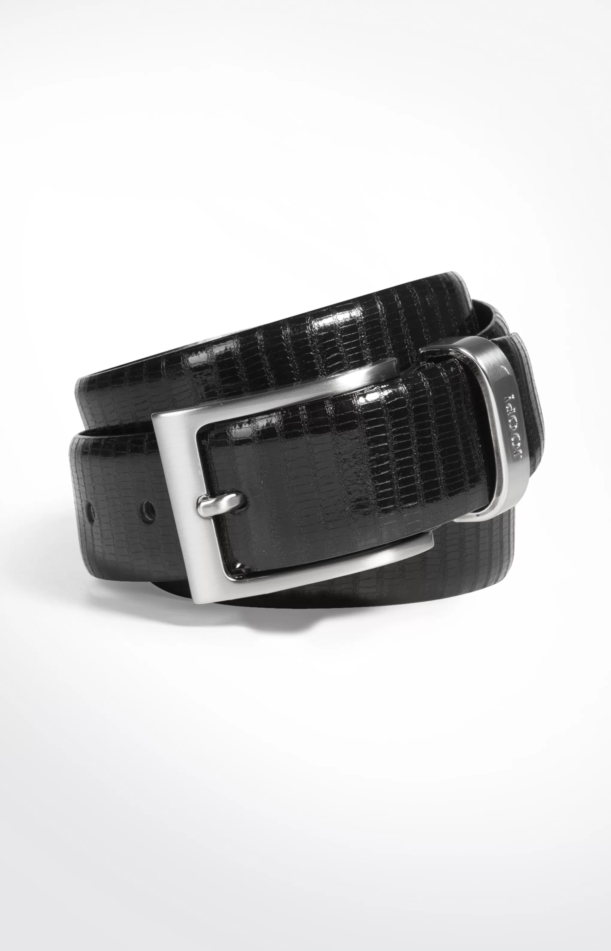 Belts*JOOP Belts Reptile-embossed Belt in Black