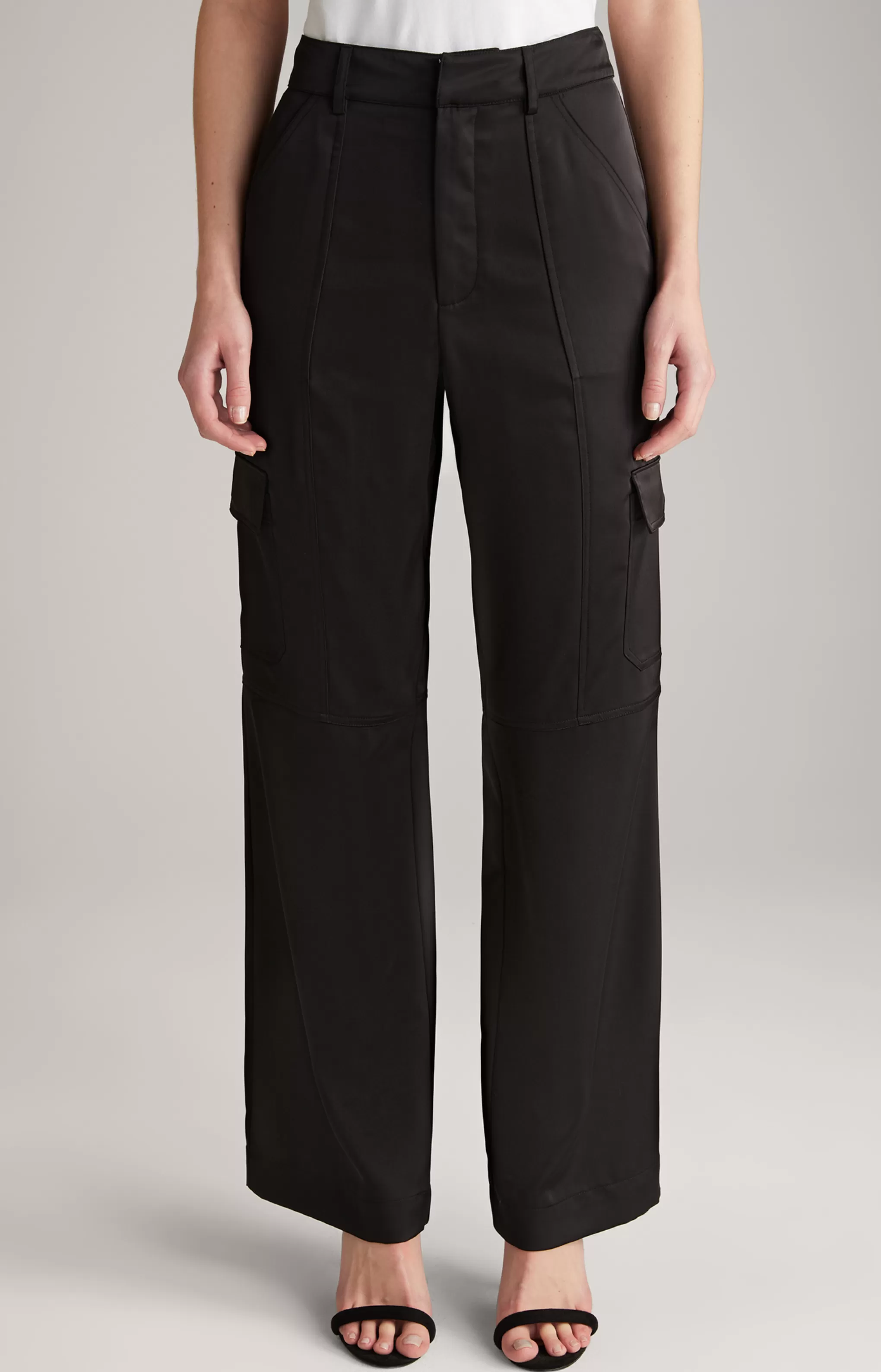 Trousers | Clothing*JOOP Trousers | Clothing Satin Cargo Trousers in