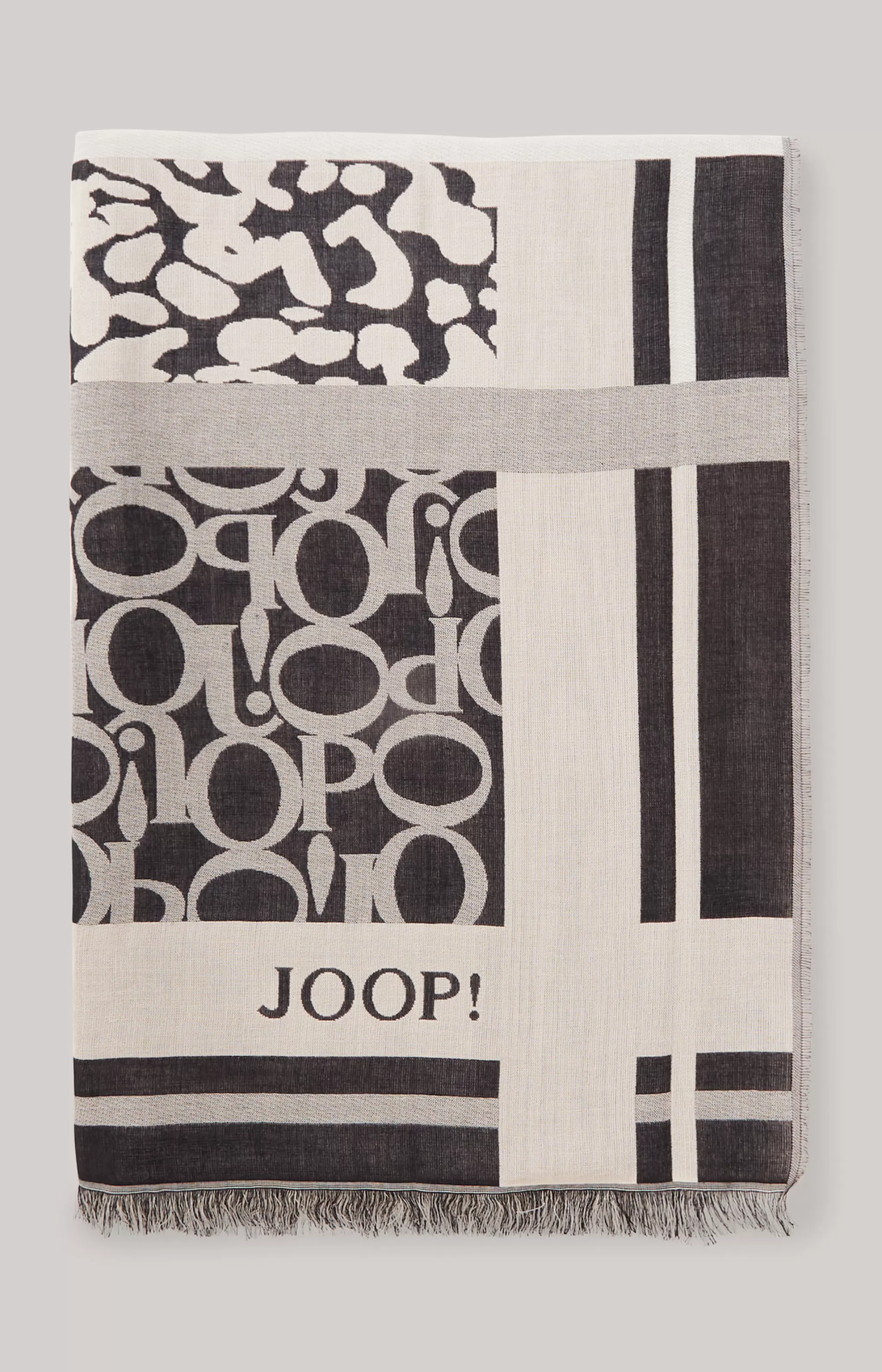 Scarves & Hats*JOOP Scarves & Hats Scarf in an Anthracite/ Pattern