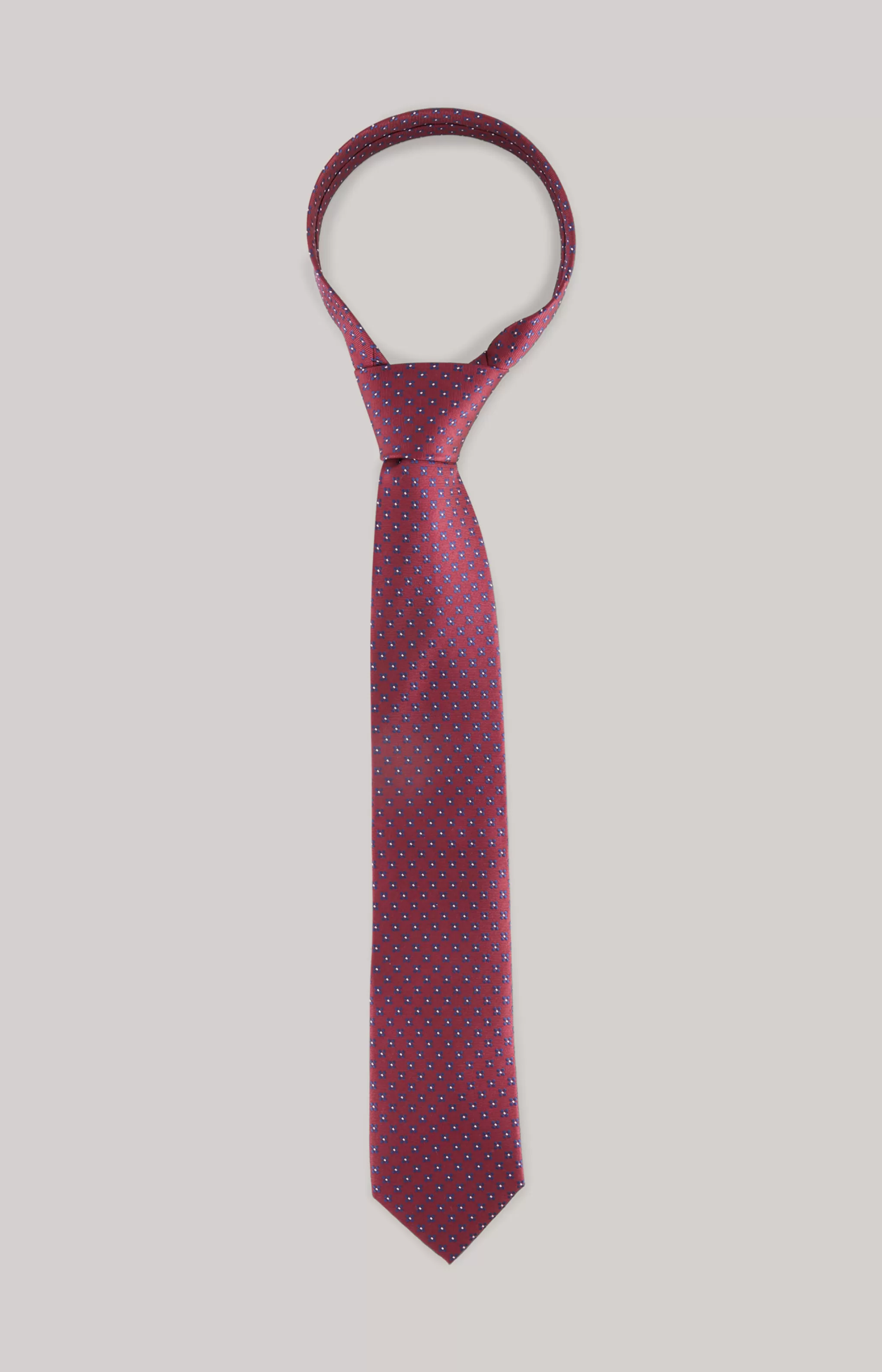 Ties & Bow Ties*JOOP Ties & Bow Ties Silk tie in a dark red pattern