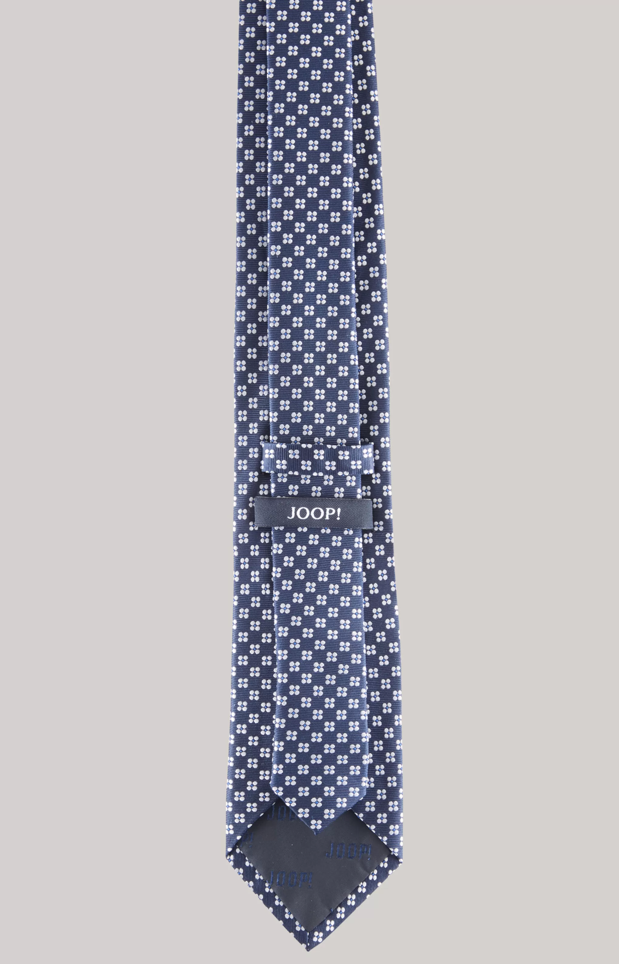 Ties & Bow Ties*JOOP Ties & Bow Ties Silk Tie in Dark Blue Pattern