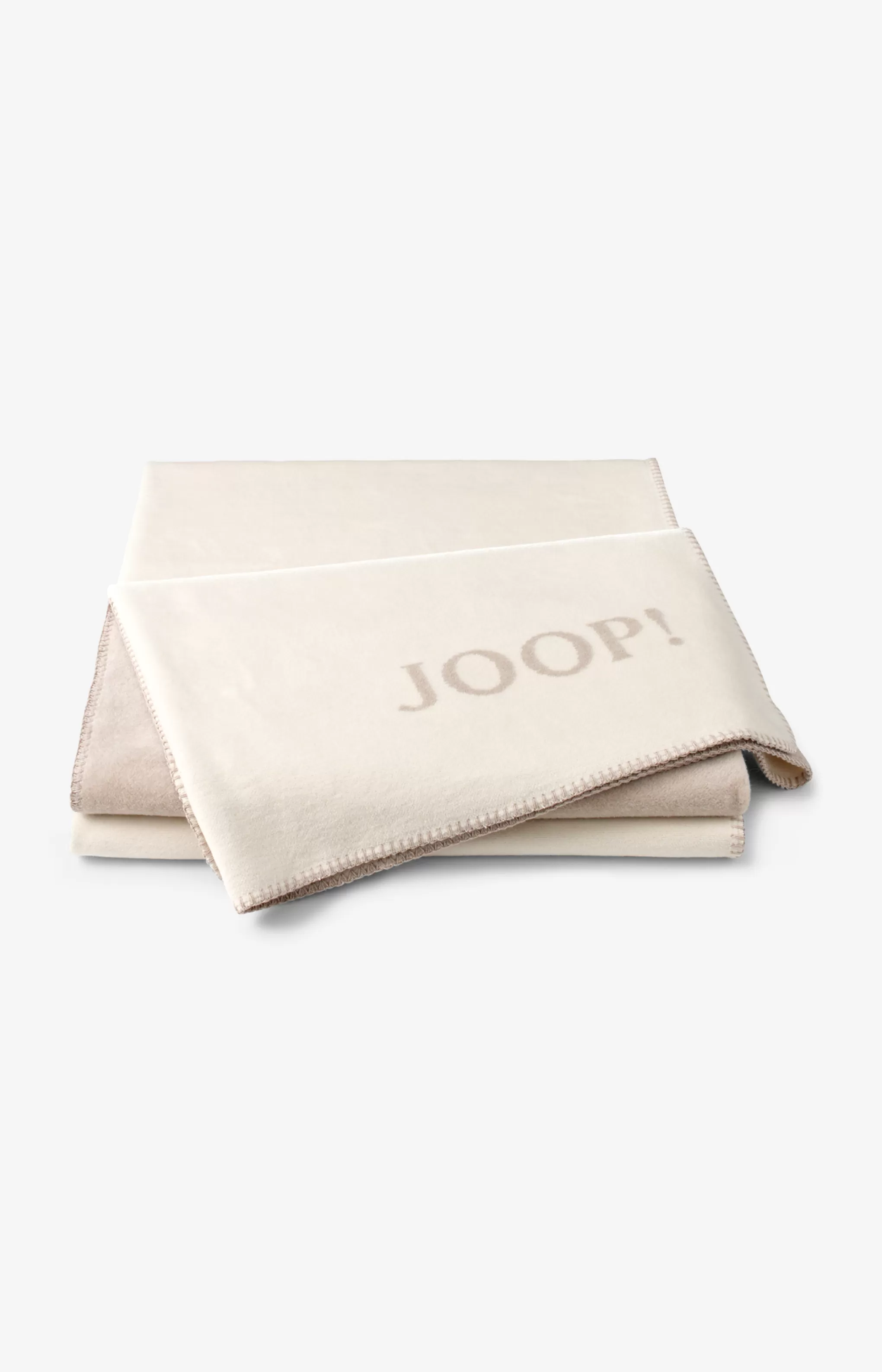 Throws & Blankets | Discover Everything*JOOP Throws & Blankets | Discover Everything Uni-Doubleface blanket in ecru feather