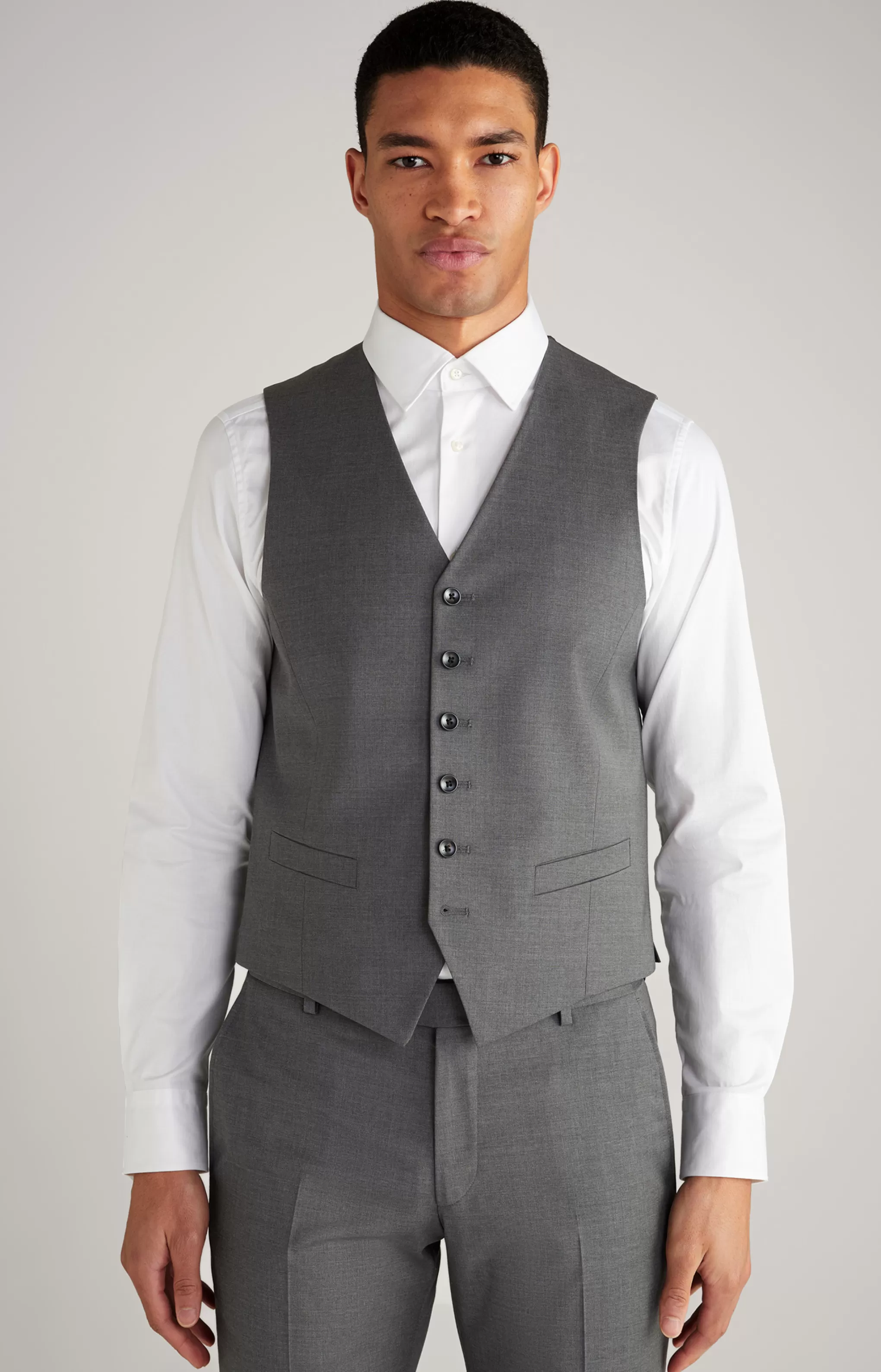 Jackets | Clothing*JOOP Jackets | Clothing Wackno Modular Suit Waistcoat in Grey