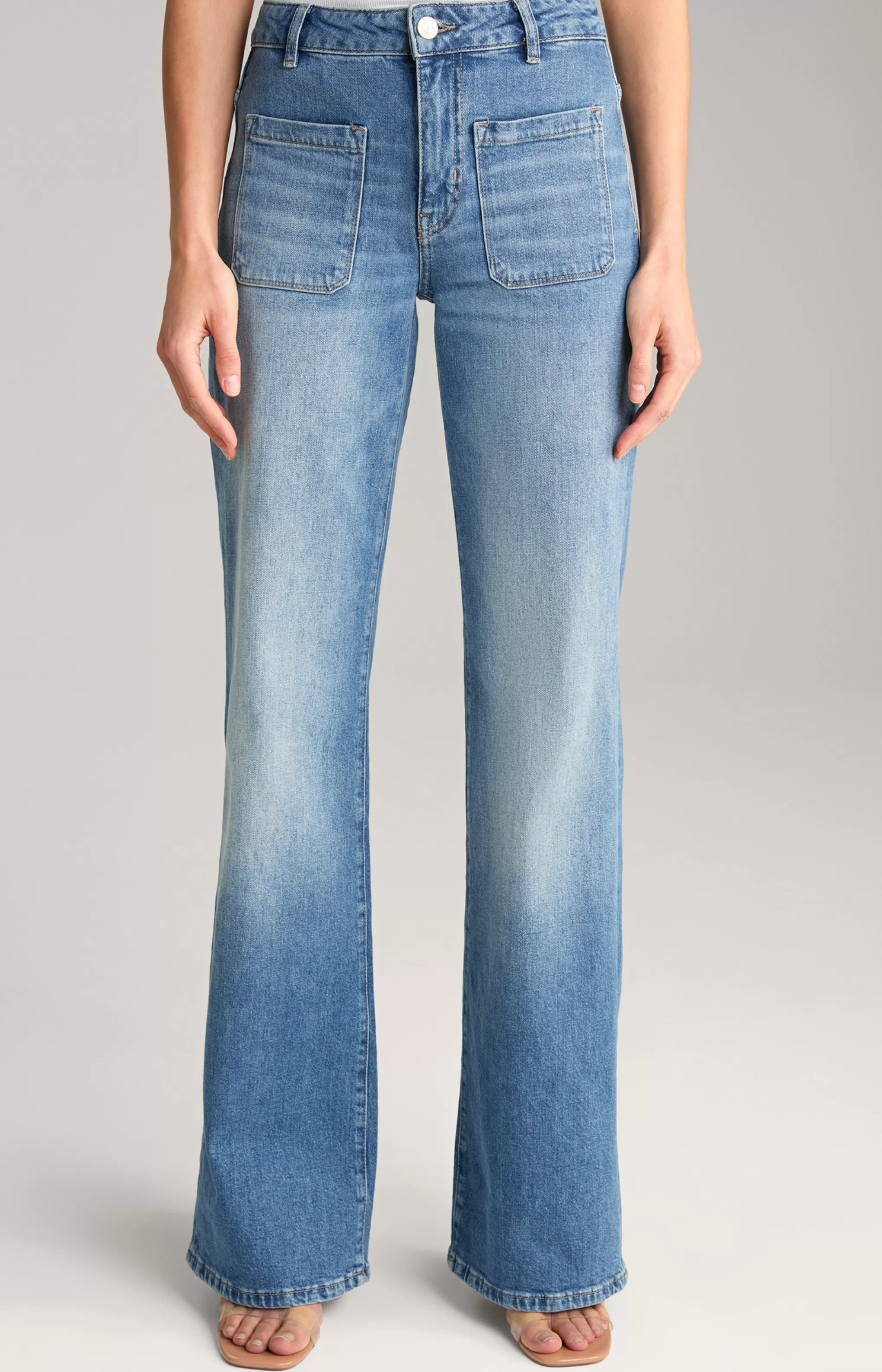 Jeans*JOOP Jeans Wide Leg Jeans in a Washed Look