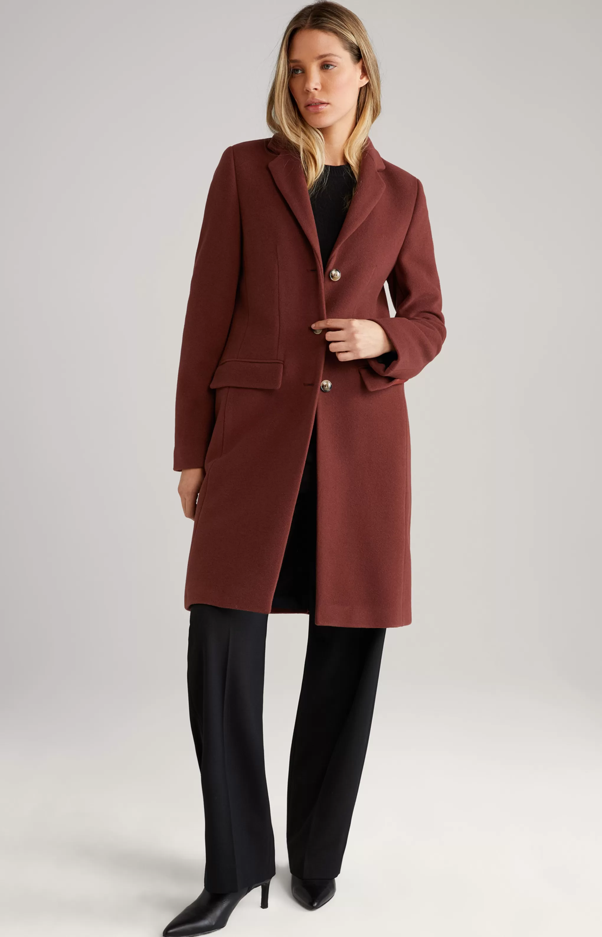 Jackets And Coats*JOOP Jackets And Coats Wool Blend Coat in