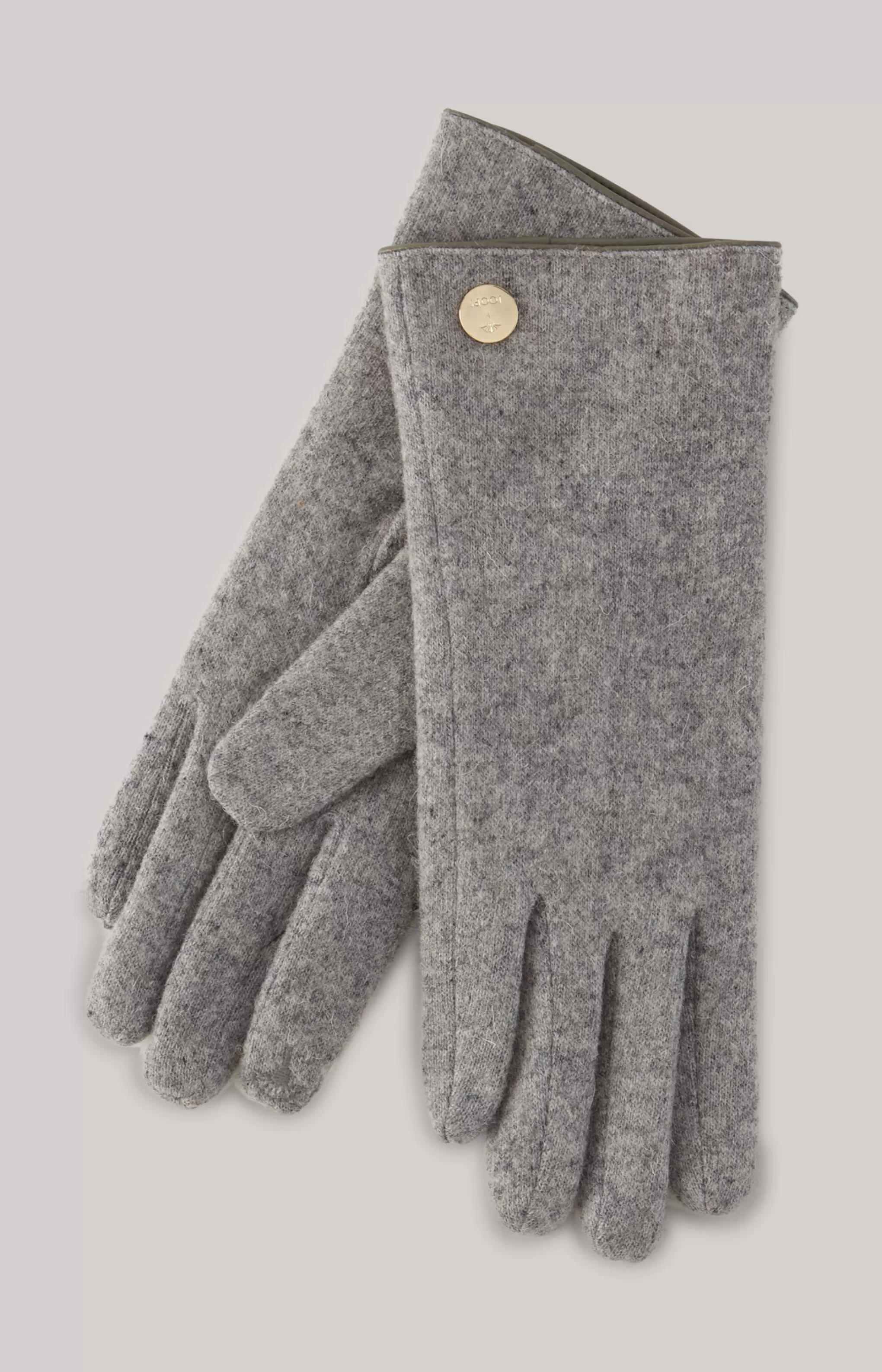 Gloves*JOOP Gloves Wool Gloves in Grey Marl